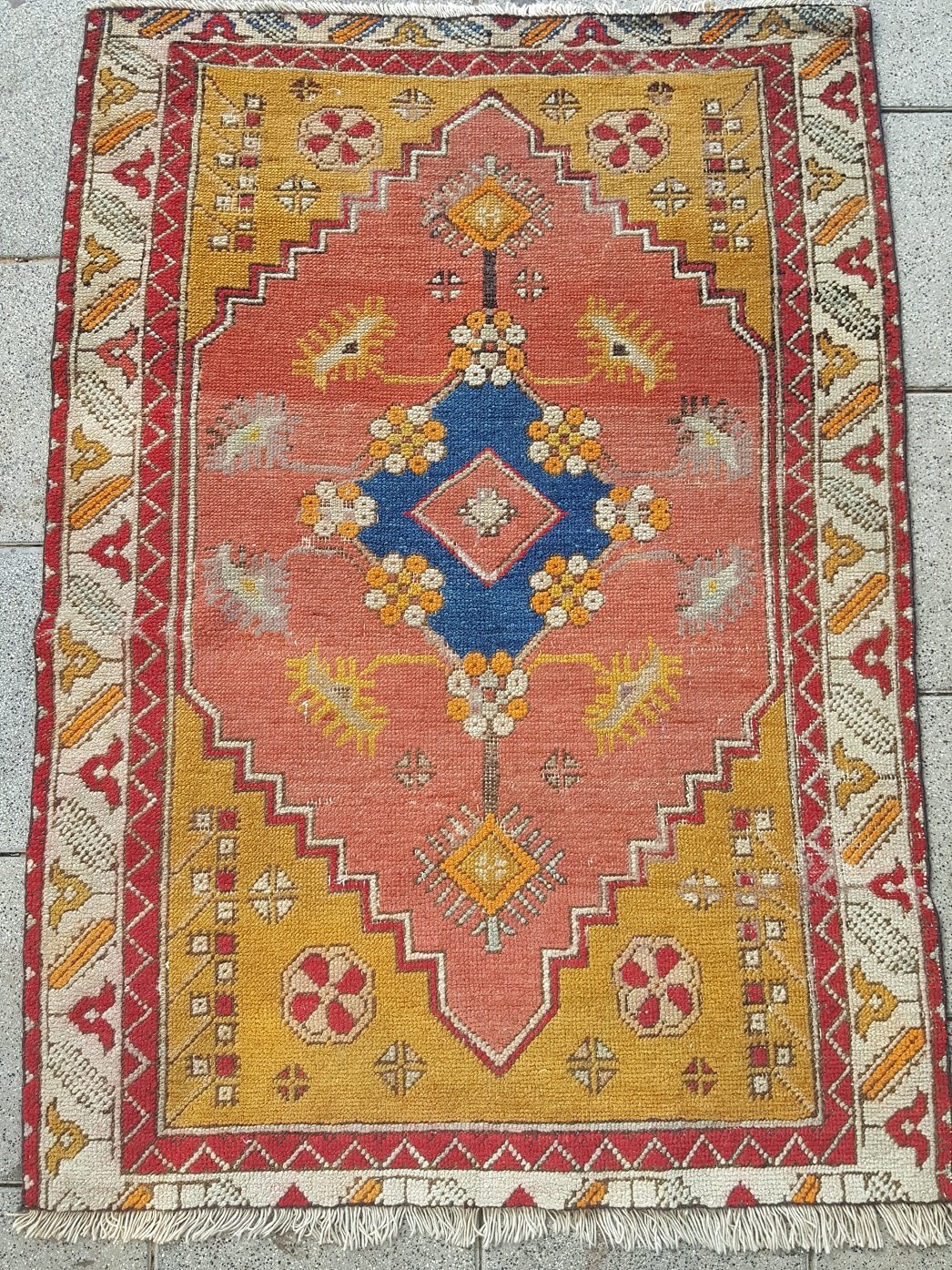 שטיח טורקי קטן עתיק