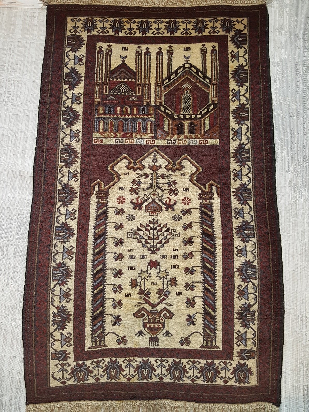 שטיח תפילה אפגני עתיק