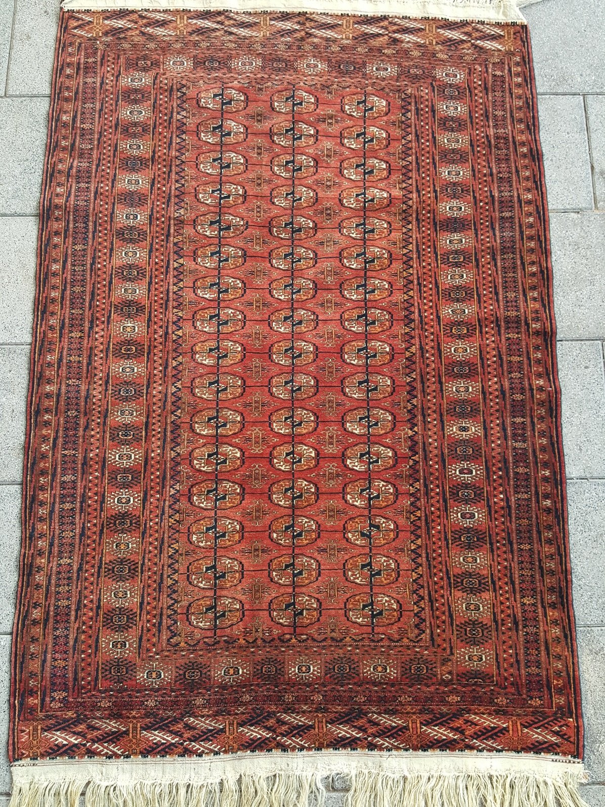 שטיח בוכרה טורקמניסטן עתיק ונדיר