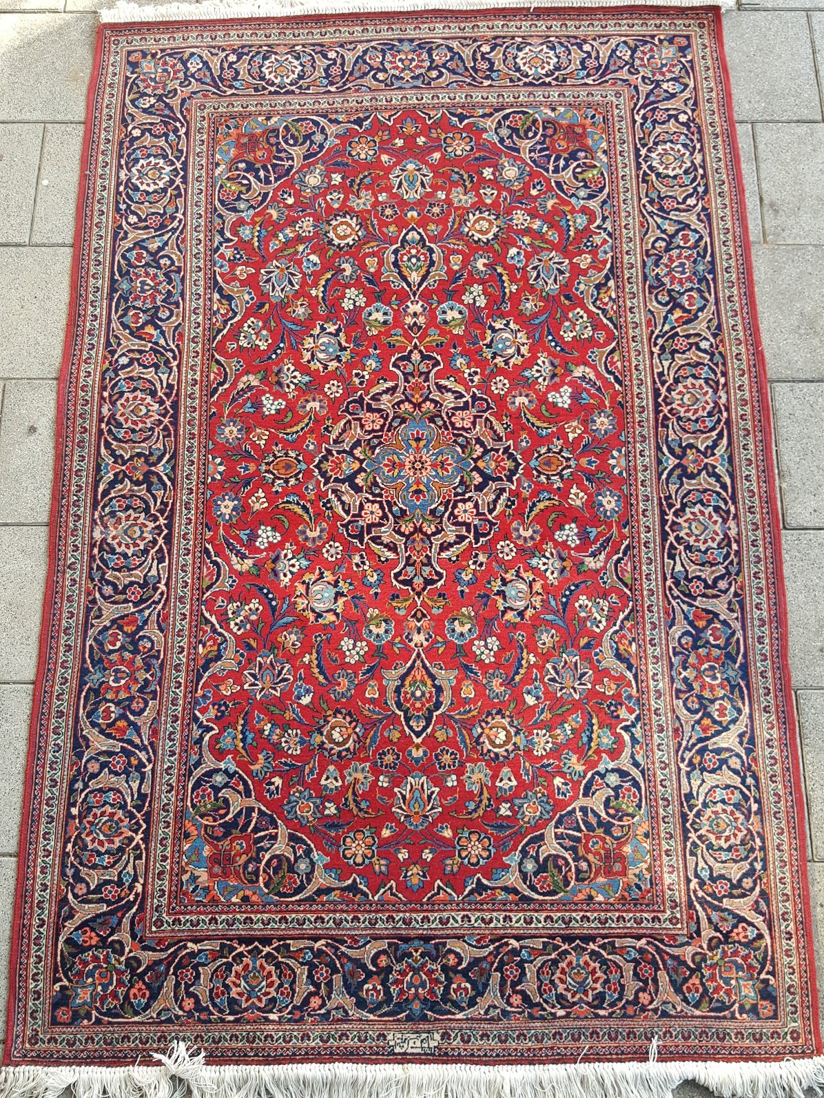 שטיח פרסי קשן