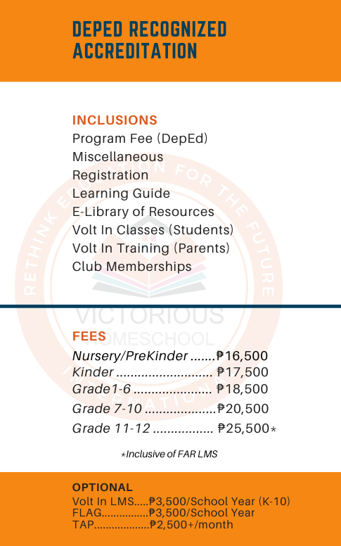Tuition & Fees Payment Options - Victorious International Academy