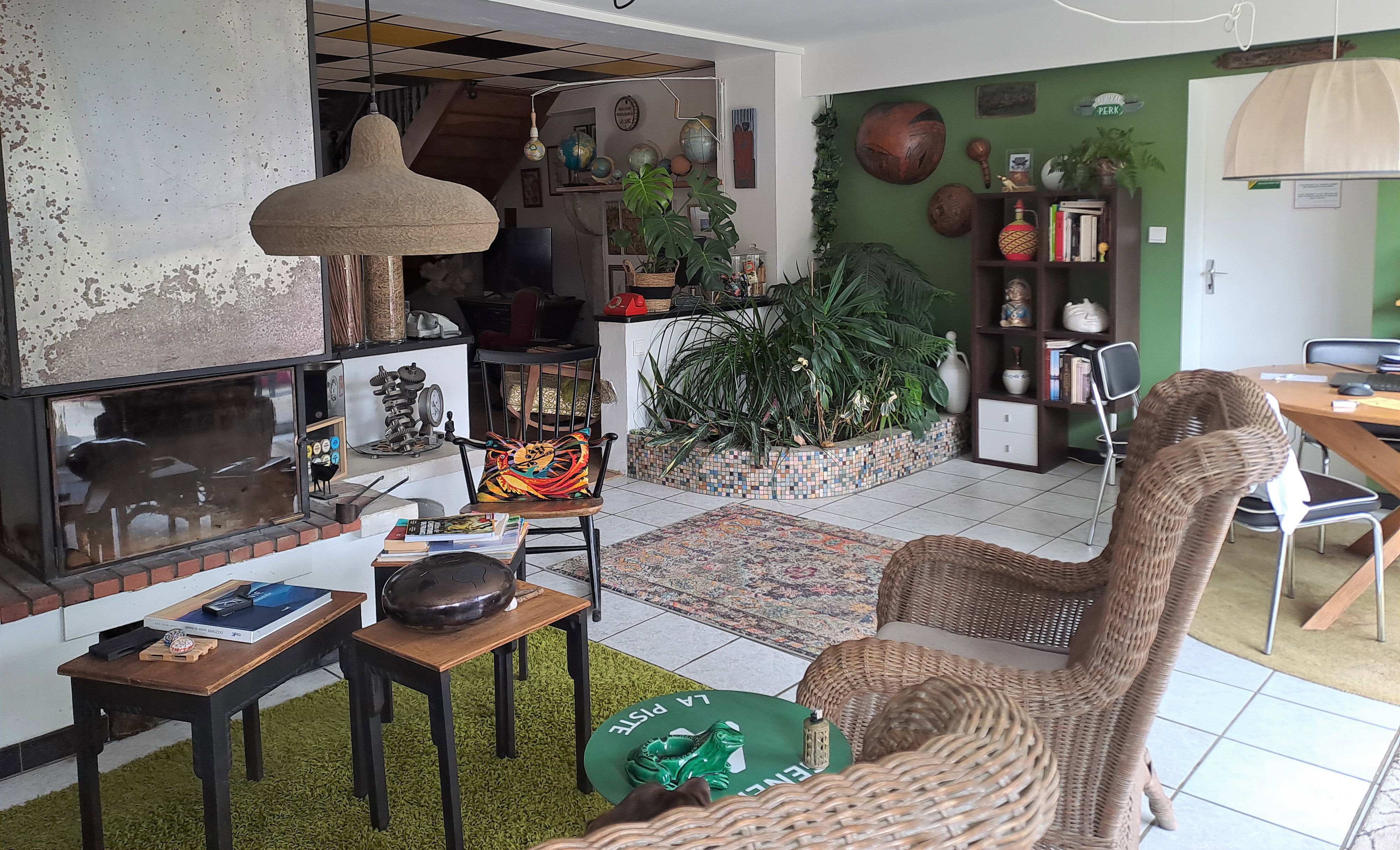 Des espaces partagés, pour que vous vous sentiez chez vous et puissiez profiter pleinement de la maison.