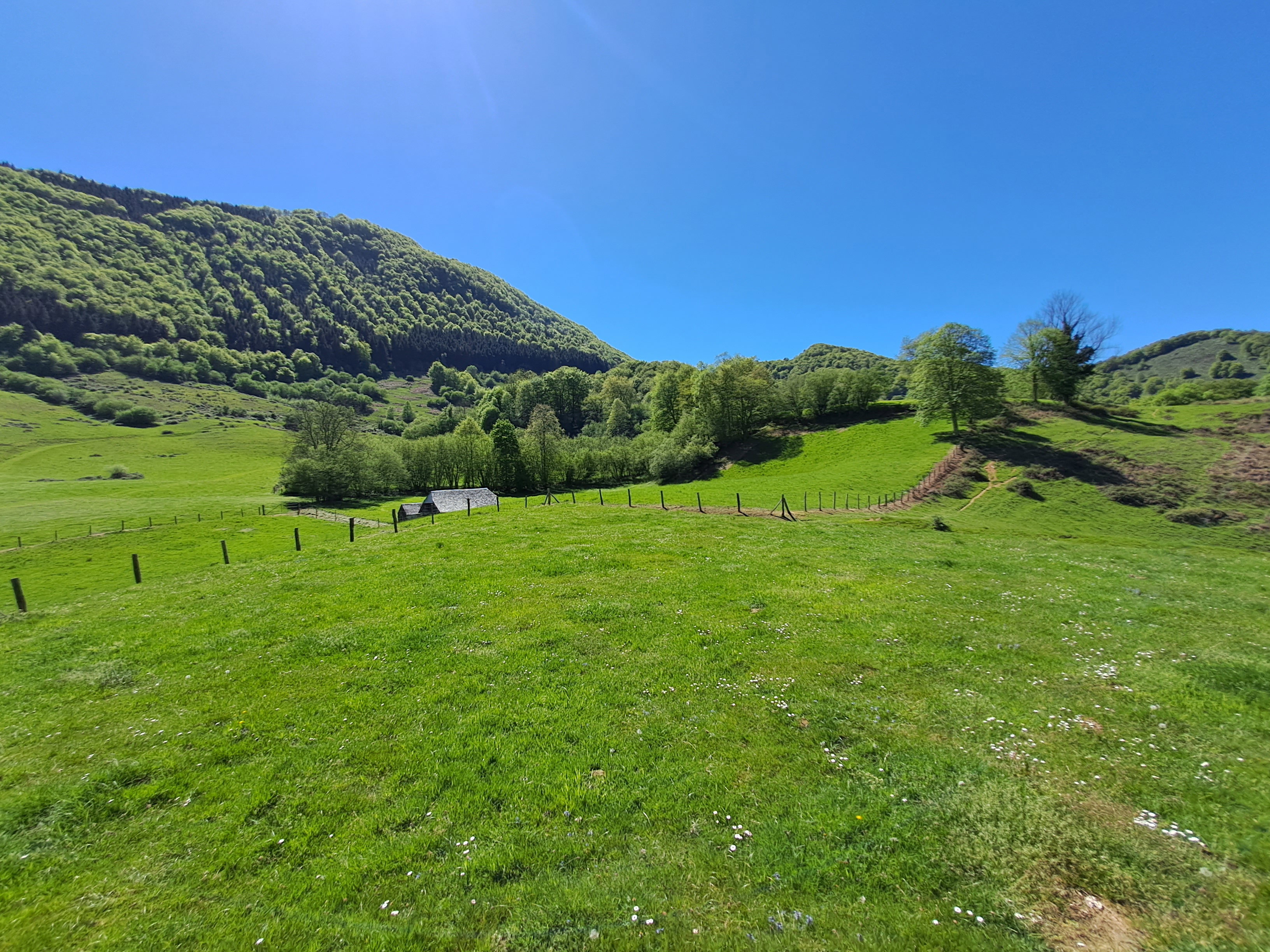 A beautiful hike on the trail from the movie "Le Pacte des Loups"