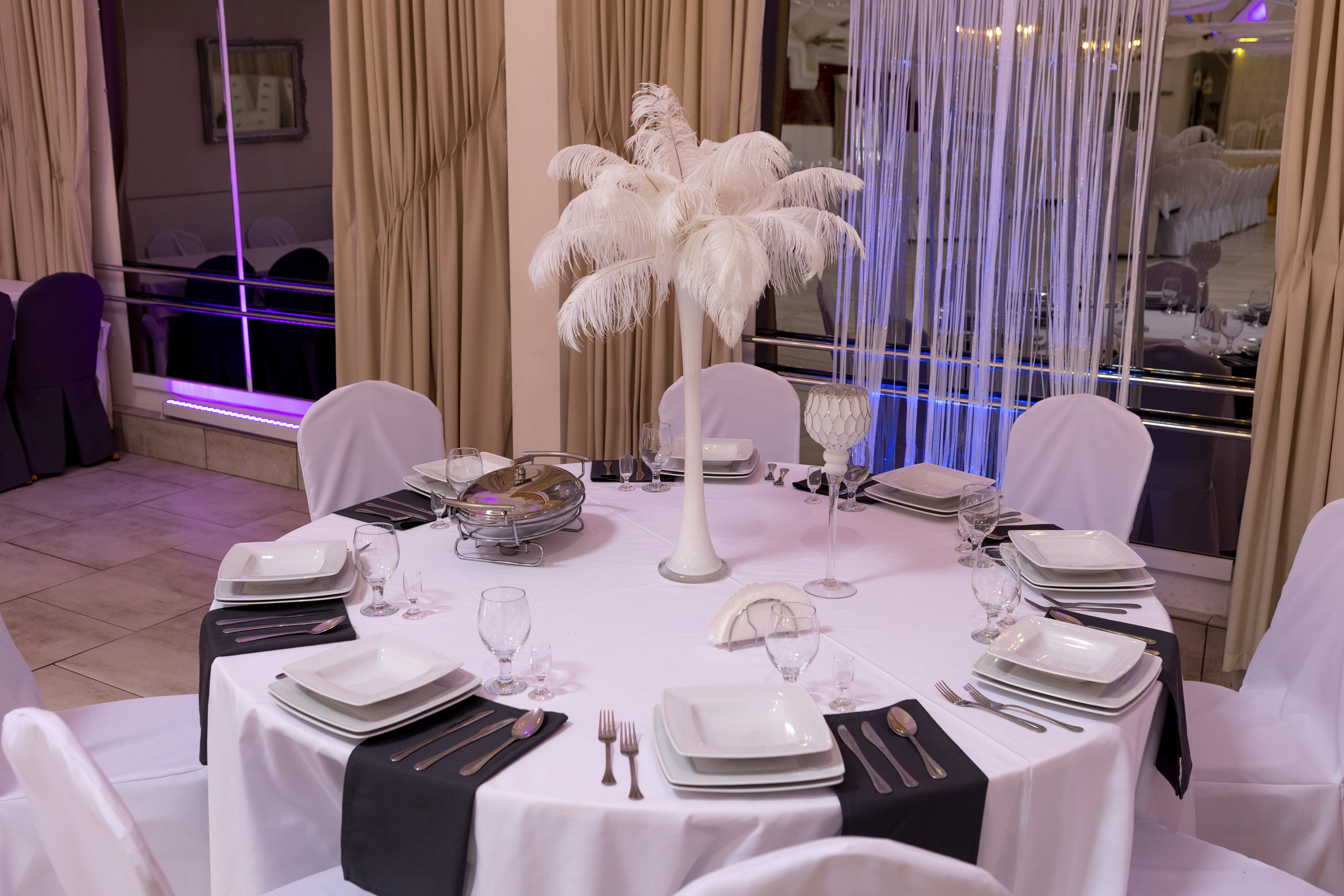 WHITE OSTRICH FEATHERS