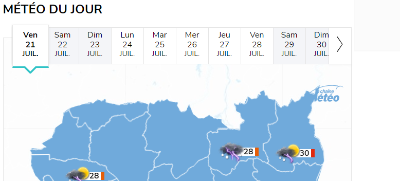 La météo au Cambodge