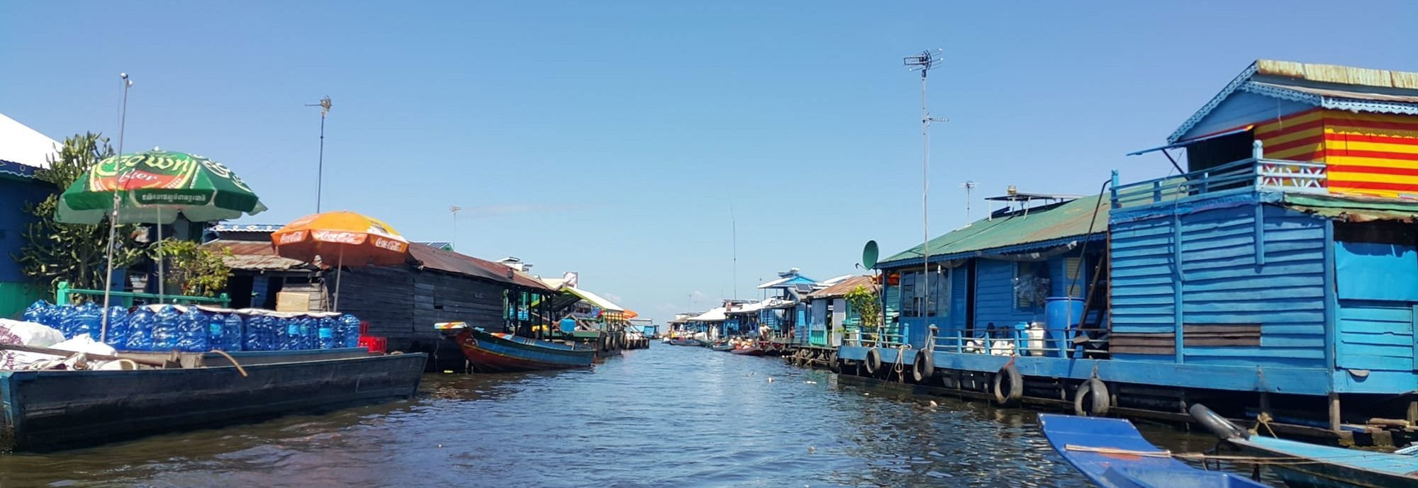 Le village flottant de Kampong Loung