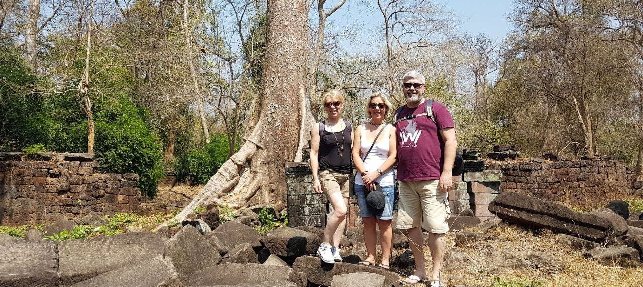 La visite du site de Banteay Chhmar