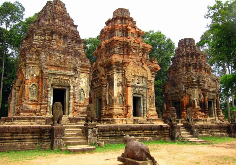 Le temple de Preah Ko à Stung Treng
