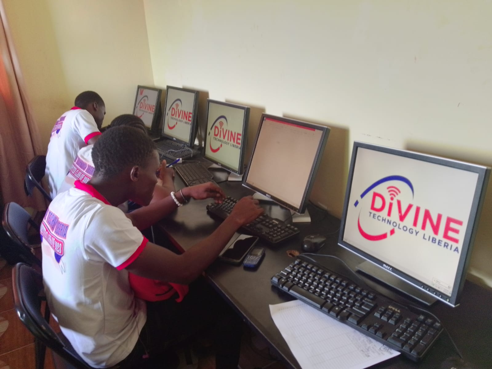 3 Months HandsOn Computer Training Divine Technology Liberia
