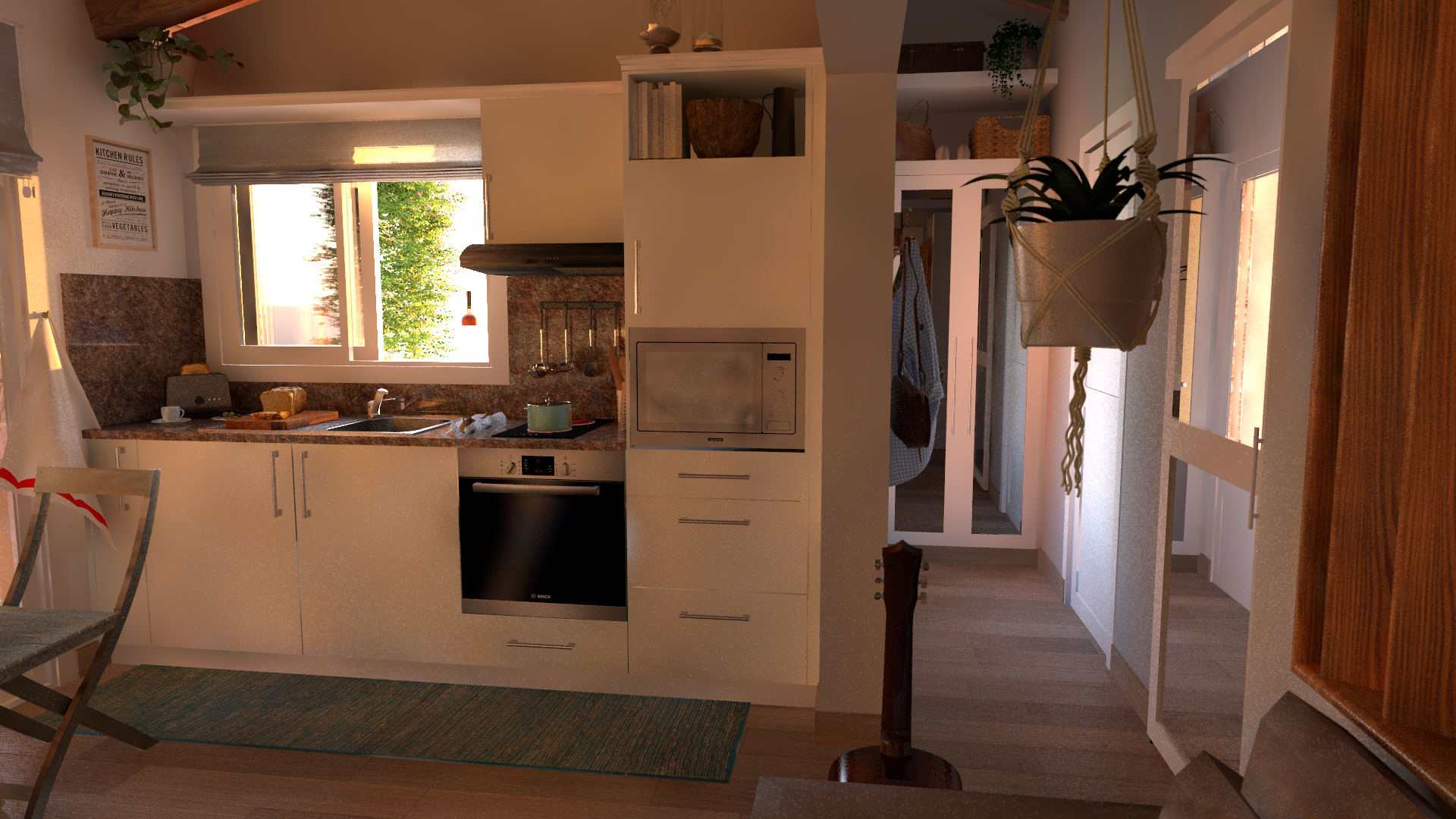 Umbau eines Anbaus in ein Studio