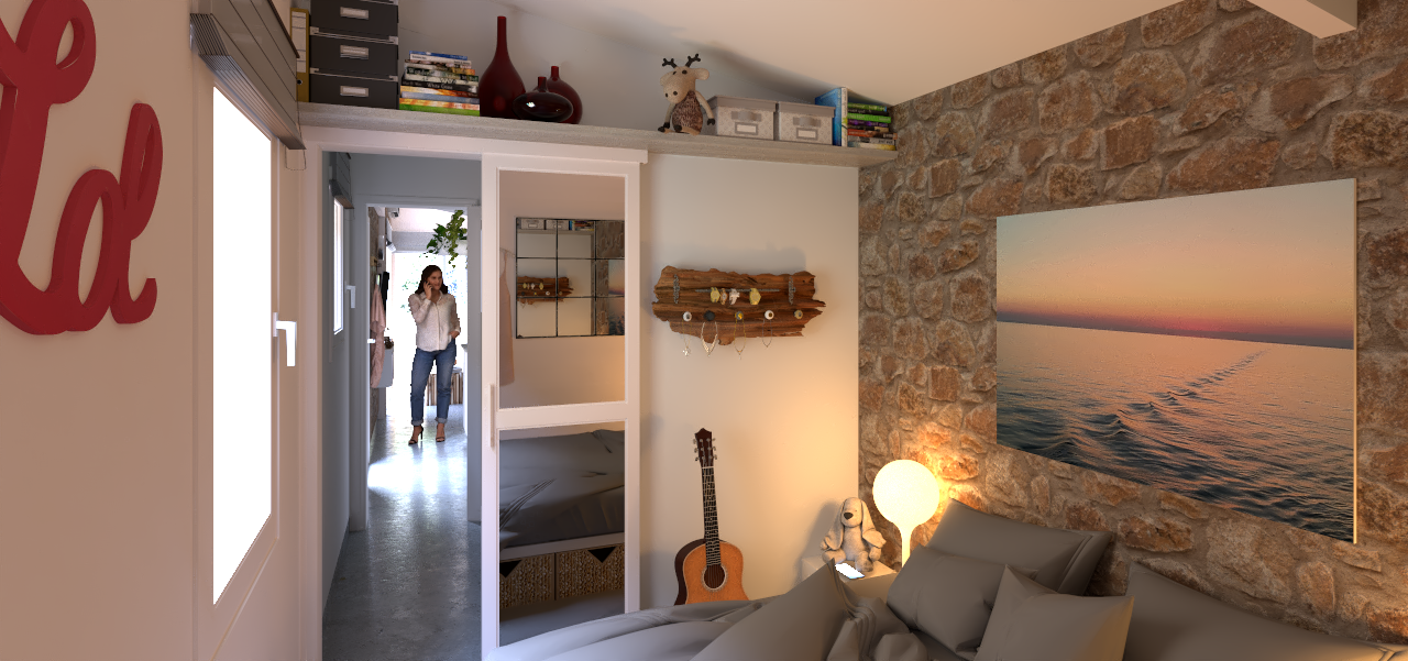 Auffrischung einer bestehenden Wohnung