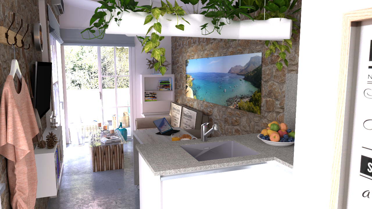 Auffrischung einer bestehenden Wohnung