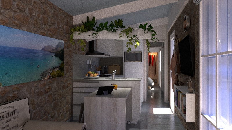 Auffrischung einer bestehenden Wohnung