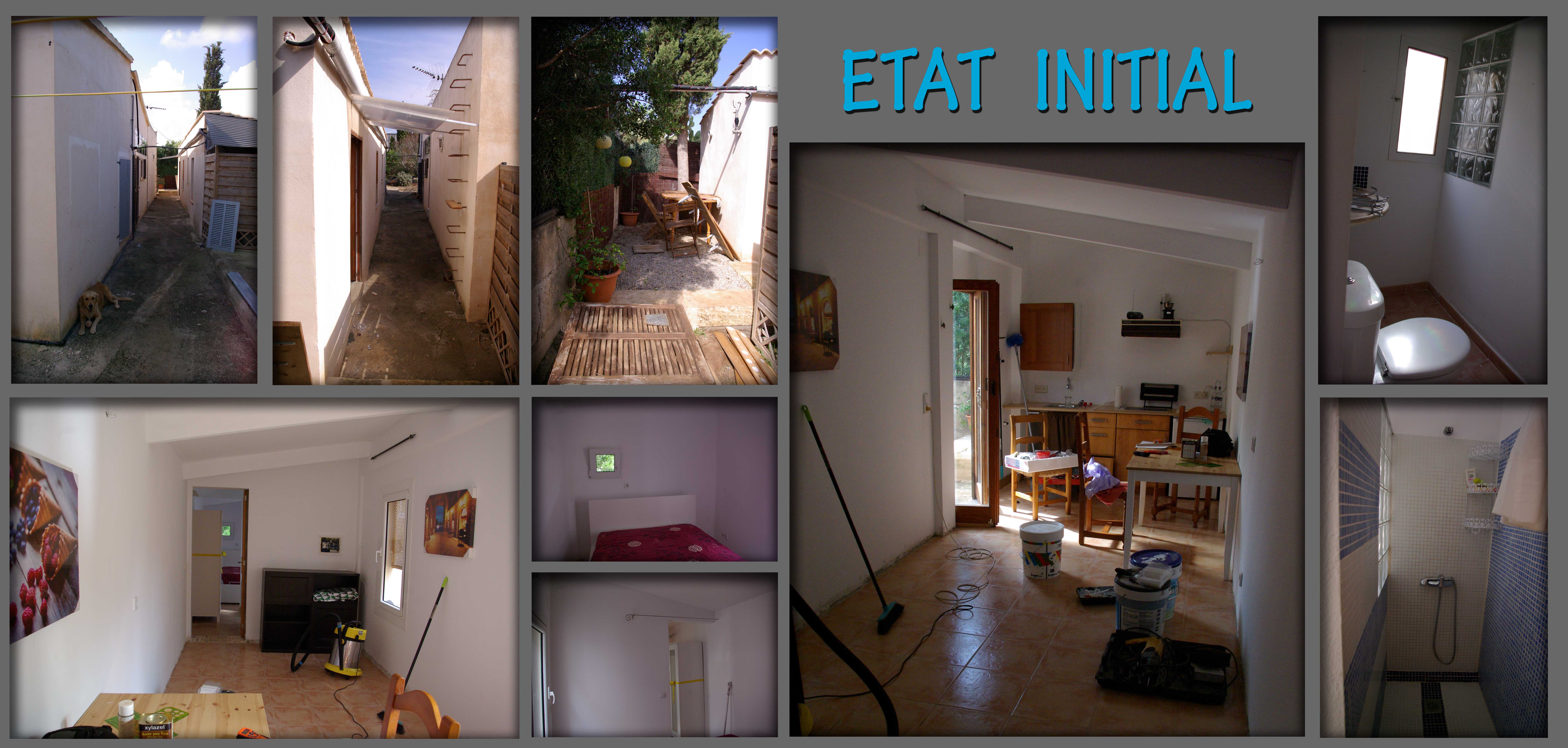 Auffrischung einer bestehenden Wohnung