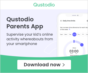 Qustodio parents app banner