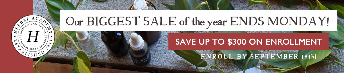 Unlock 30% Savings on Herbal Academy Courses!
