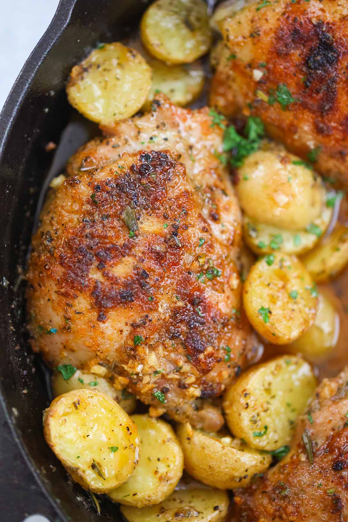 Chicken Thigh Chicken And Potatoes Ninja Foodi Recipe Baked
