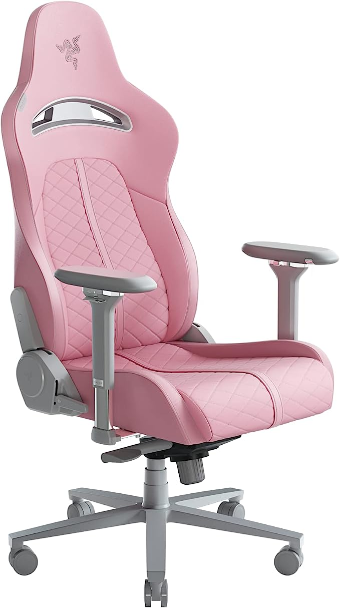 razer gaming chair - enki pink
