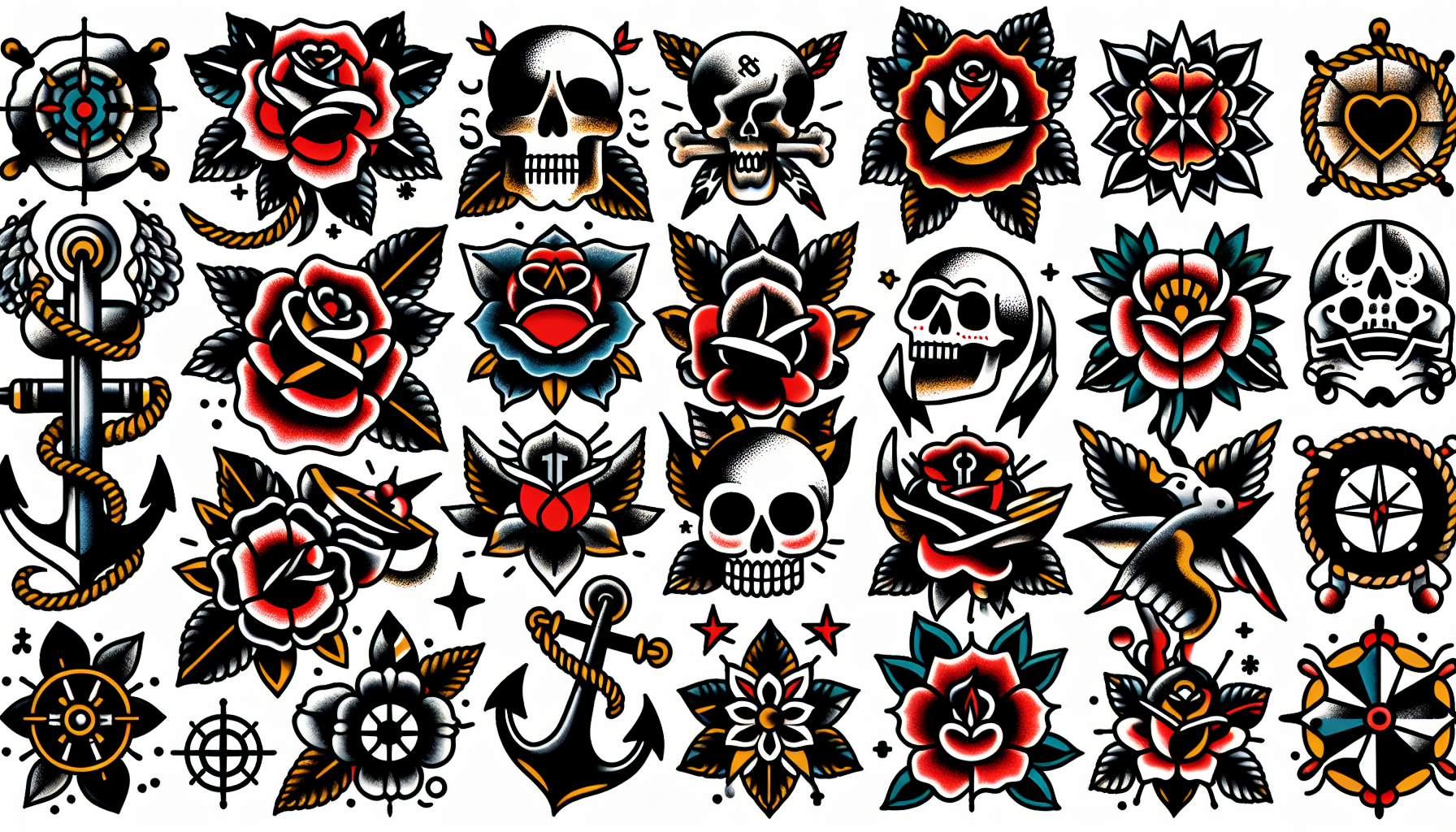 Traditional tattoo styles
