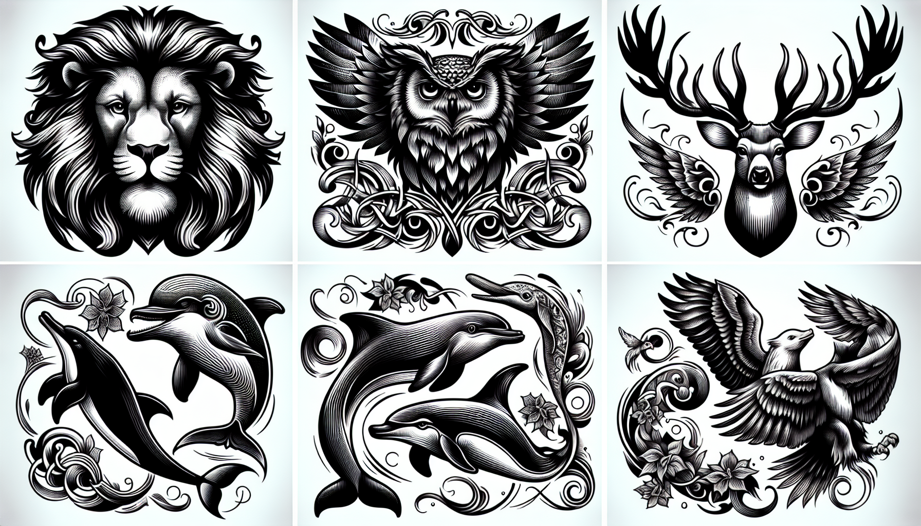 Animal tattoo designs