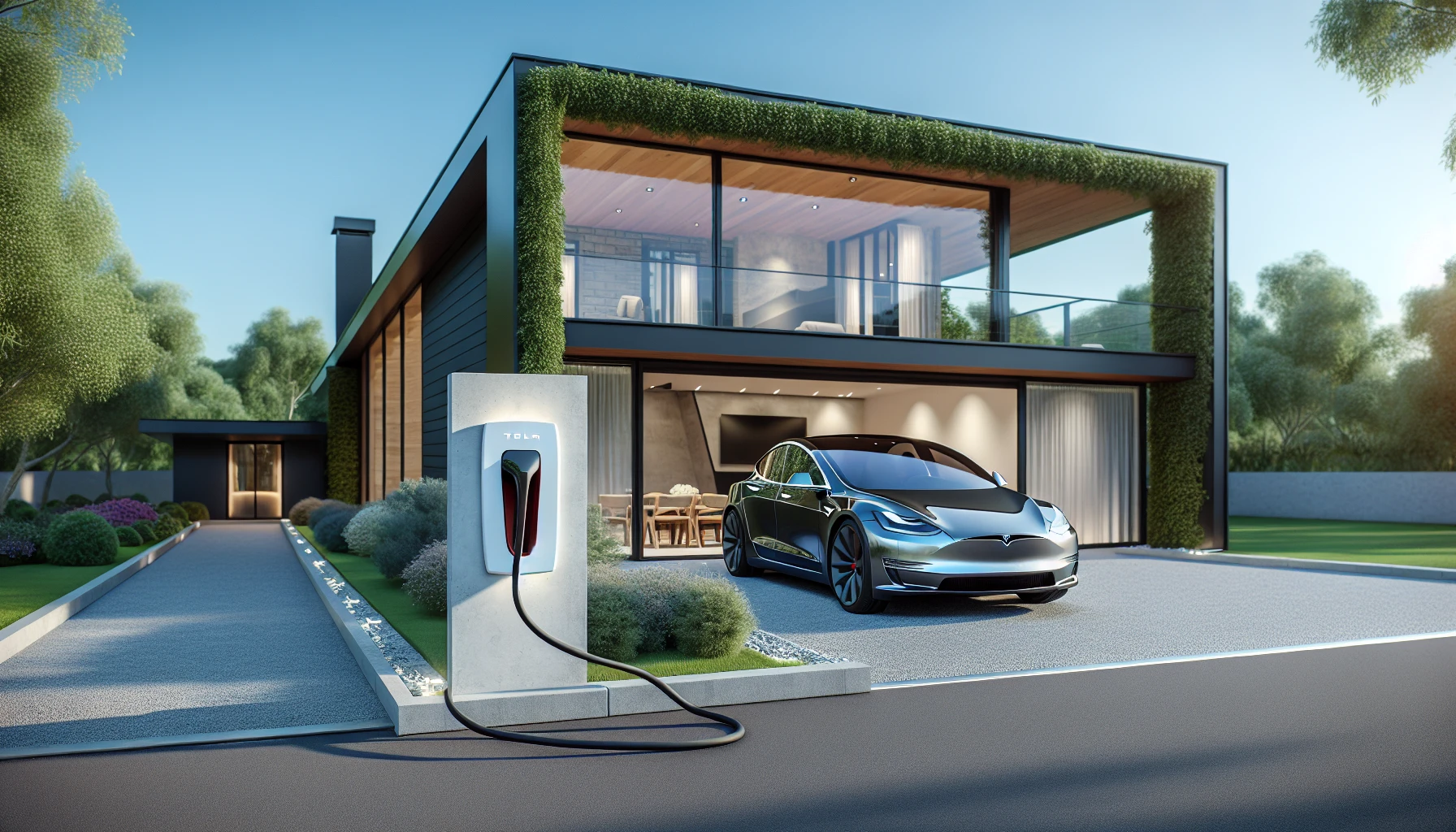 Tesla Wall Connector for home charging