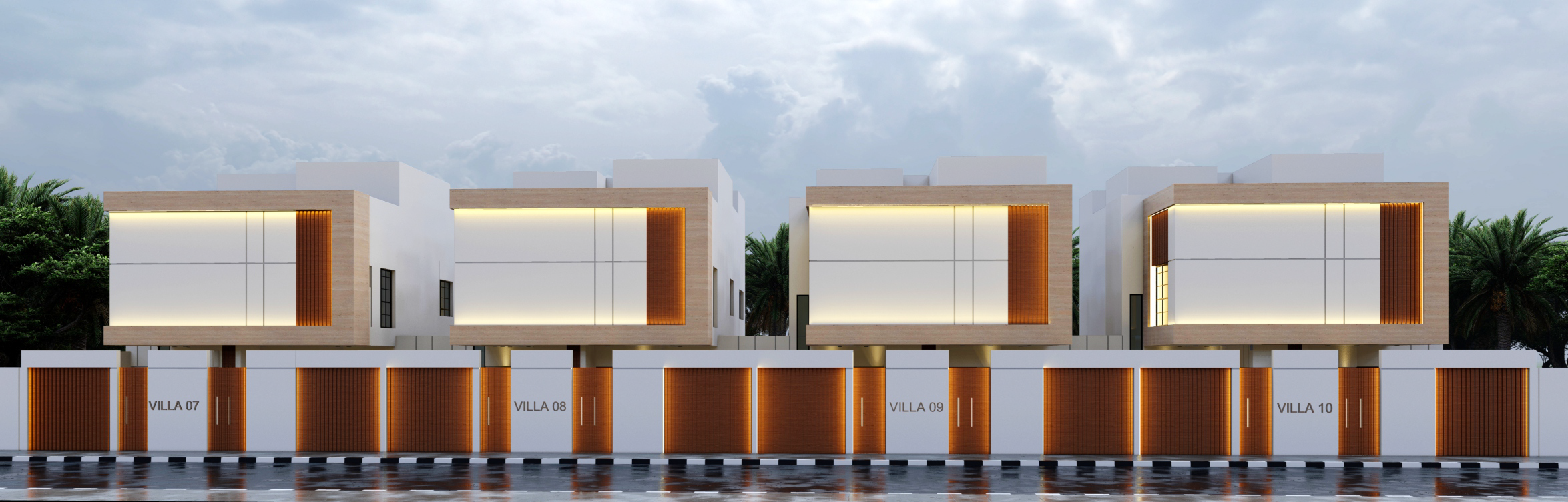 Floors and penthouse villas