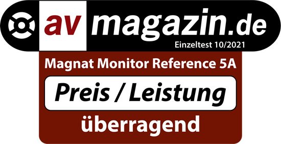 קישור לביקורת שקיבל הרמקול במגזין נחשב בגרמניה בשם AV Magazine