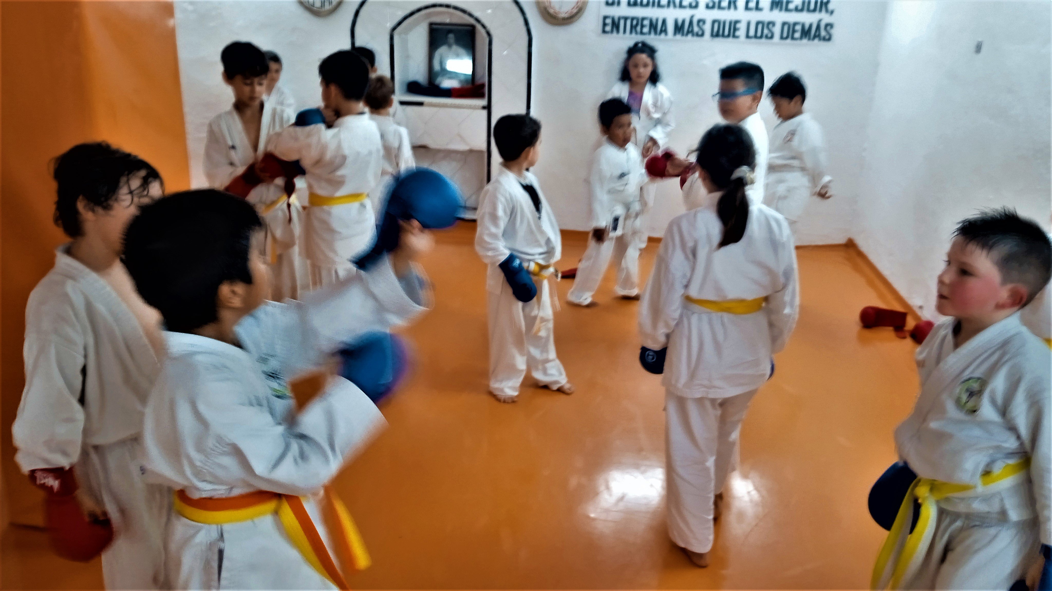 Clases de karate infantil en Carabanchel.