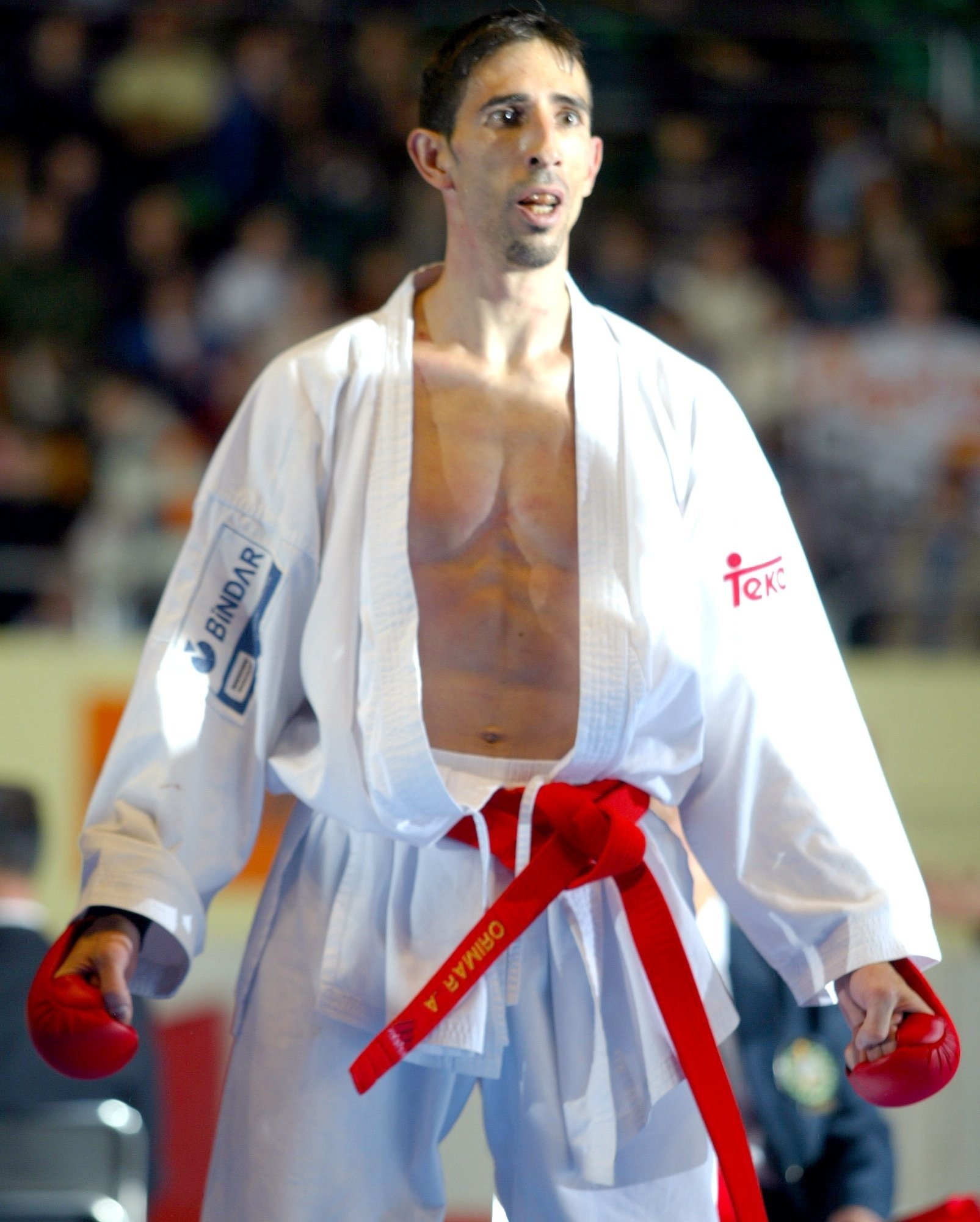 Ángel Ramiro, Campeonato del Mundo de Karate, Madrid 2002.