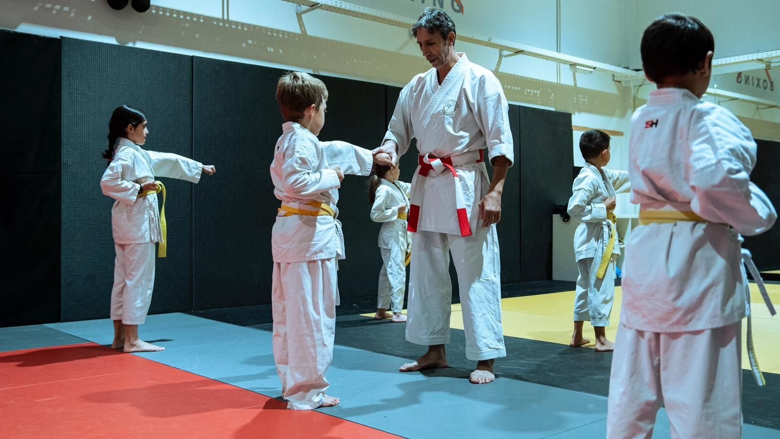 Clases de karate infantil en Las Rozas de Madrid.