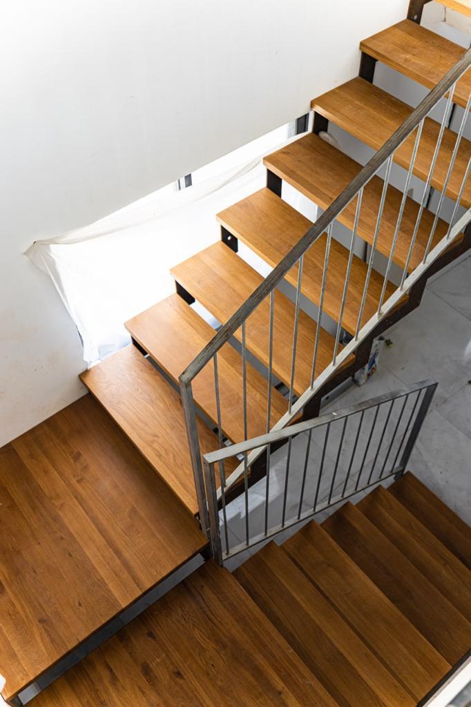 Customized metal stairs