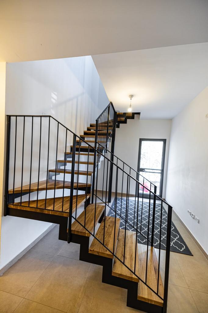 Customized metal stairs