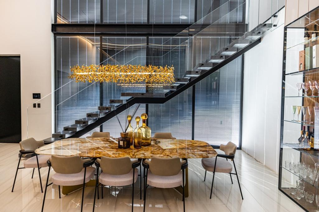 Customized metal stairs