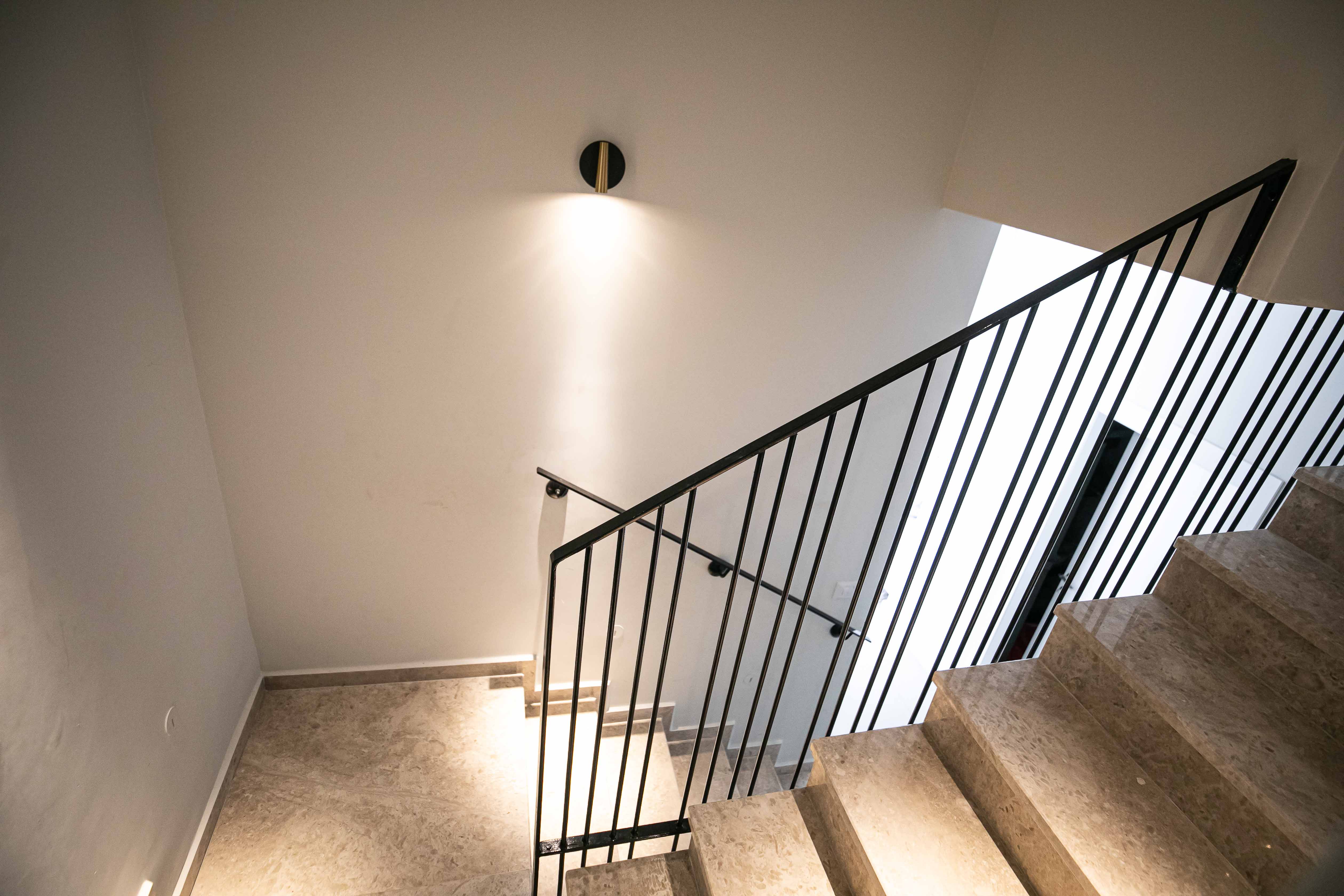Customized metal stairs