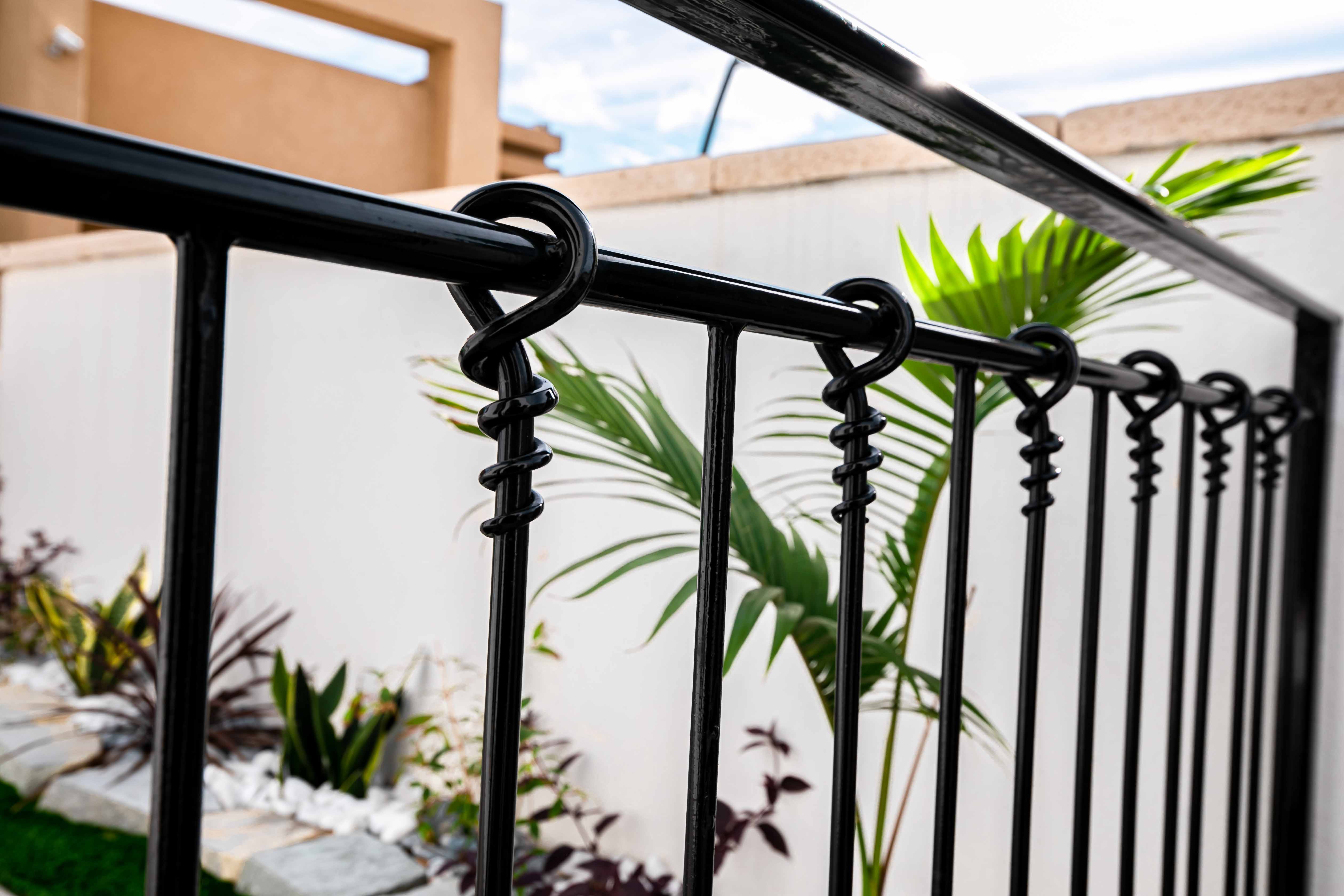 Customized metal stairs
