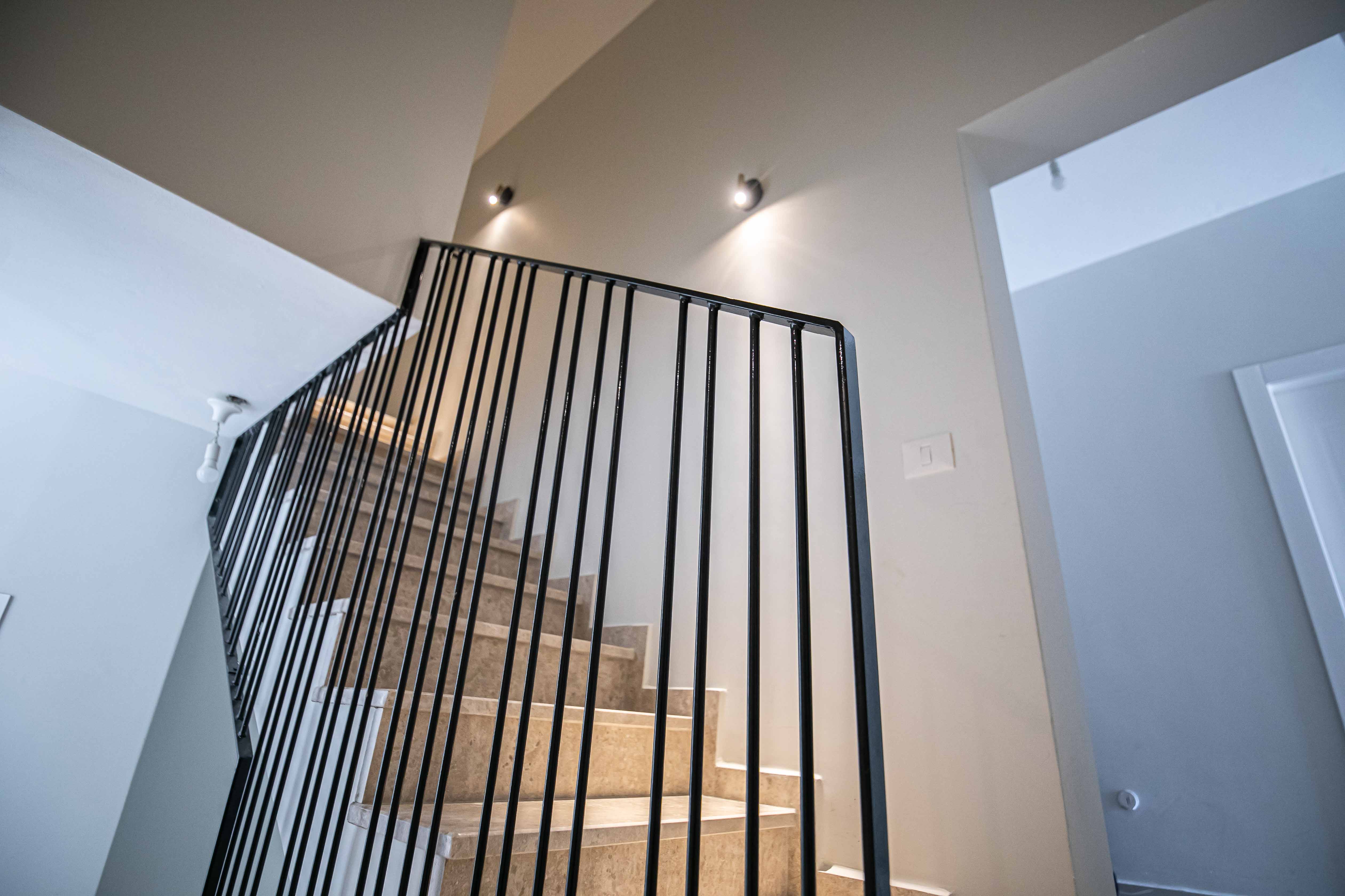 Customized metal stairs