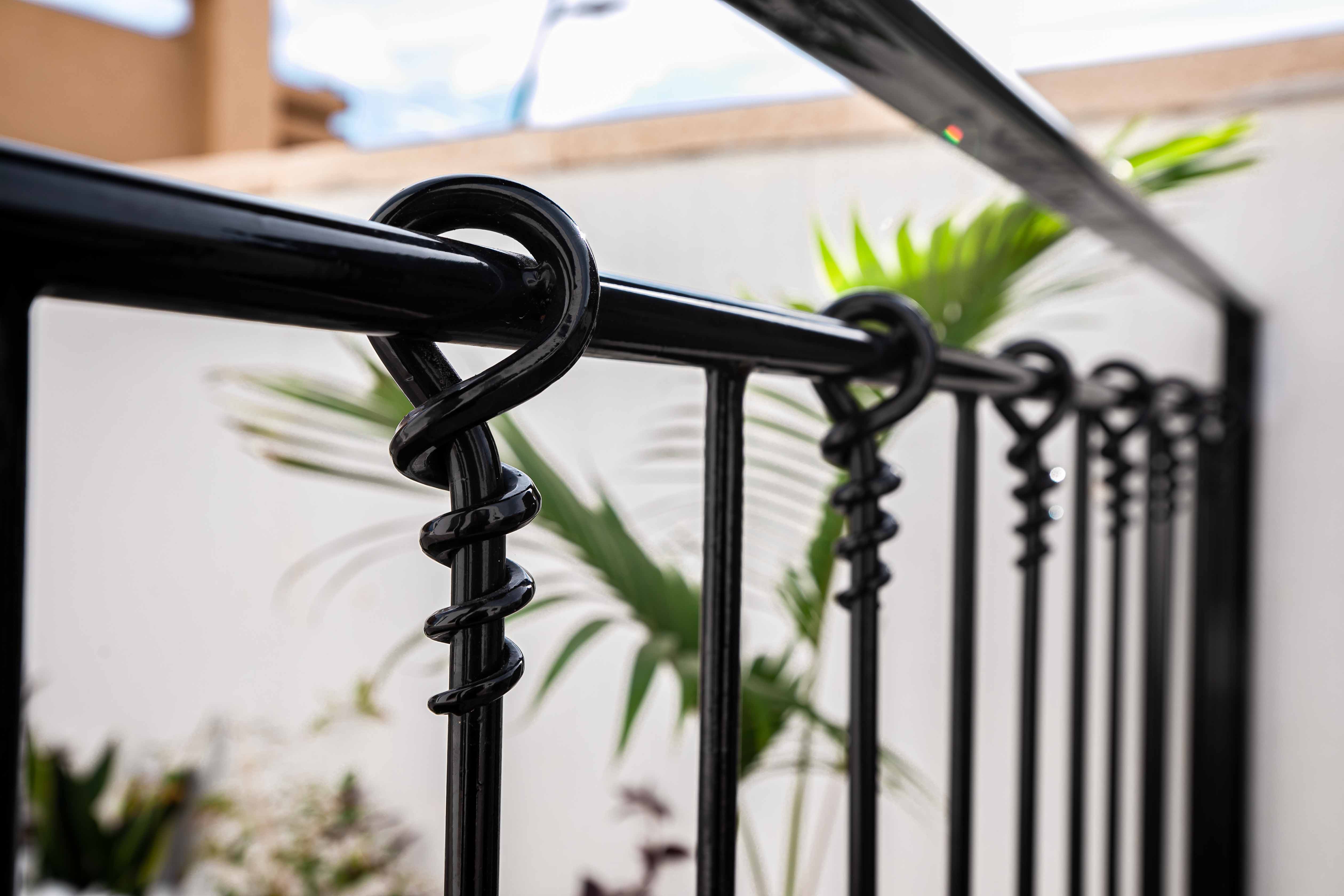 Customized metal stairs