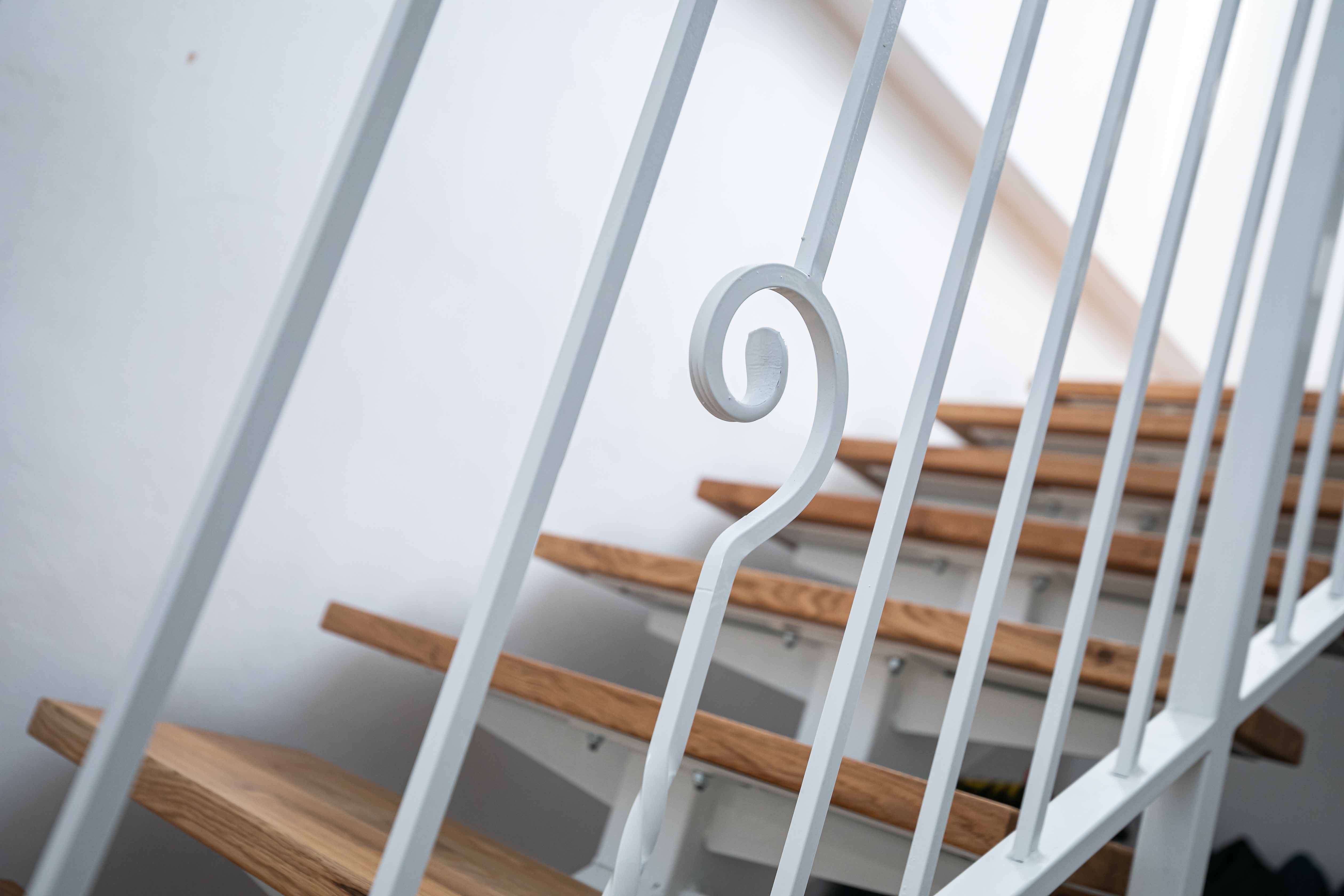 Customized metal stairs