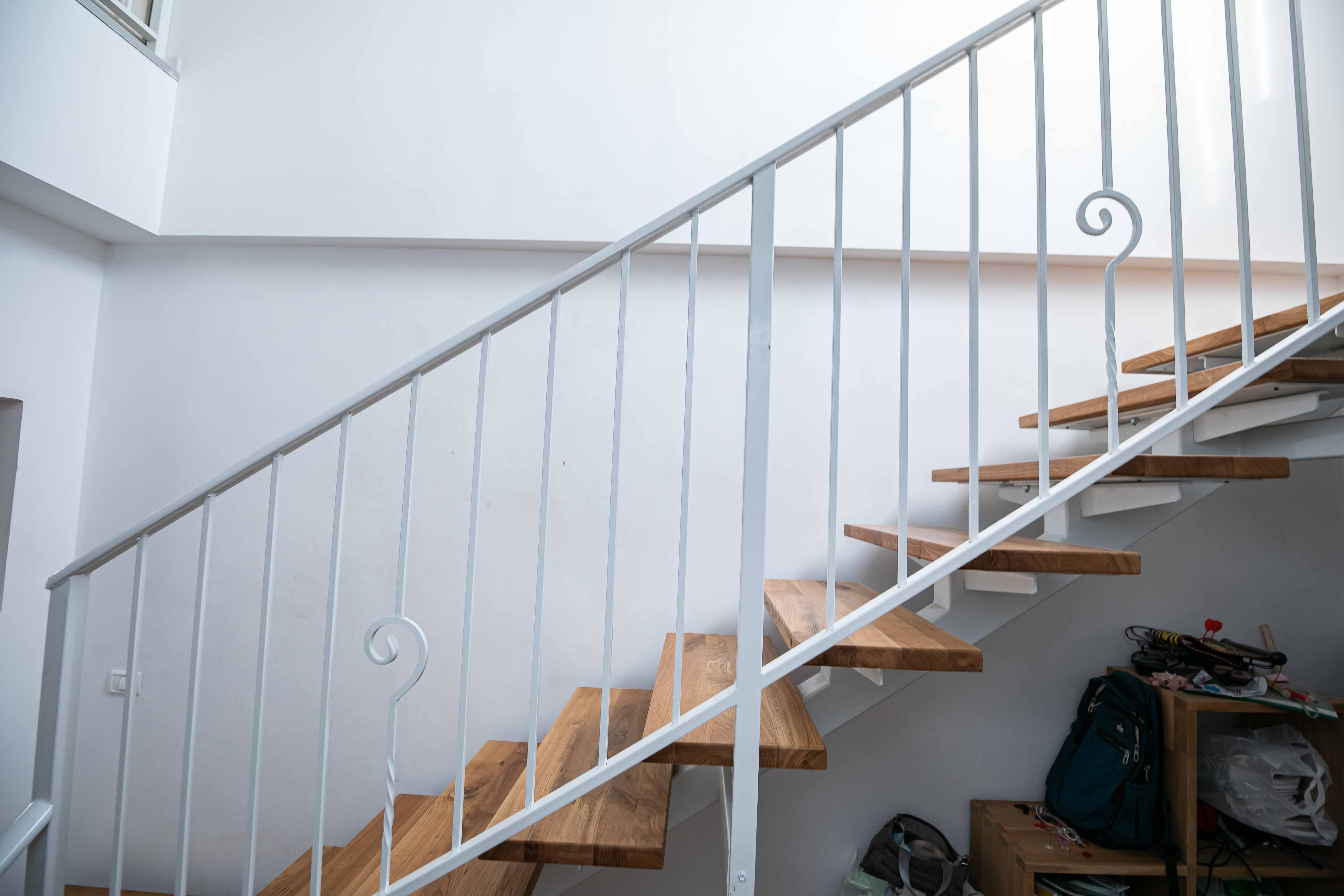 Customized metal stairs