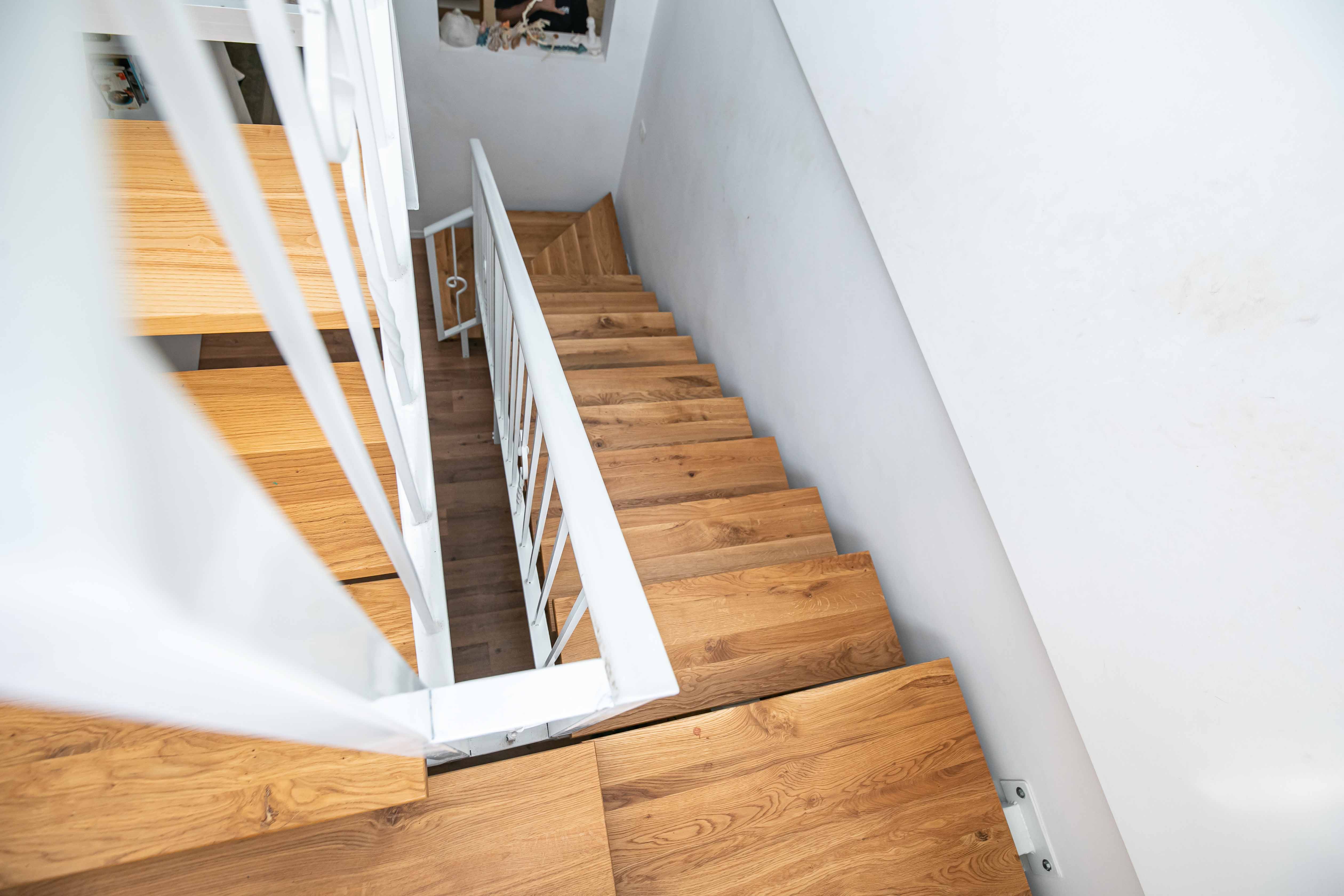 Customized metal stairs