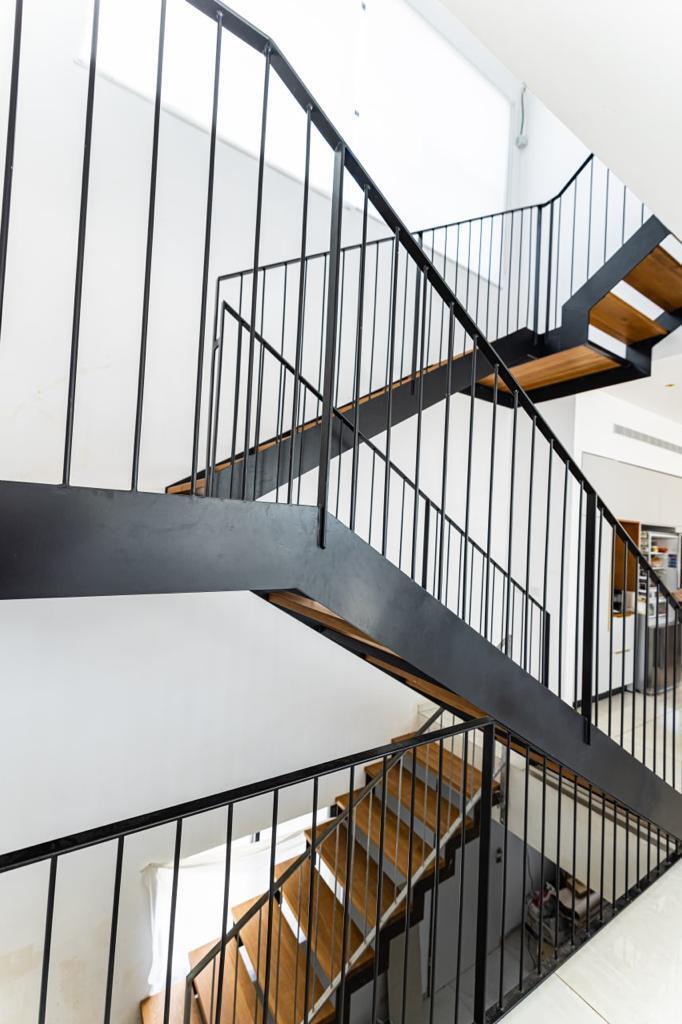 Customized metal stairs