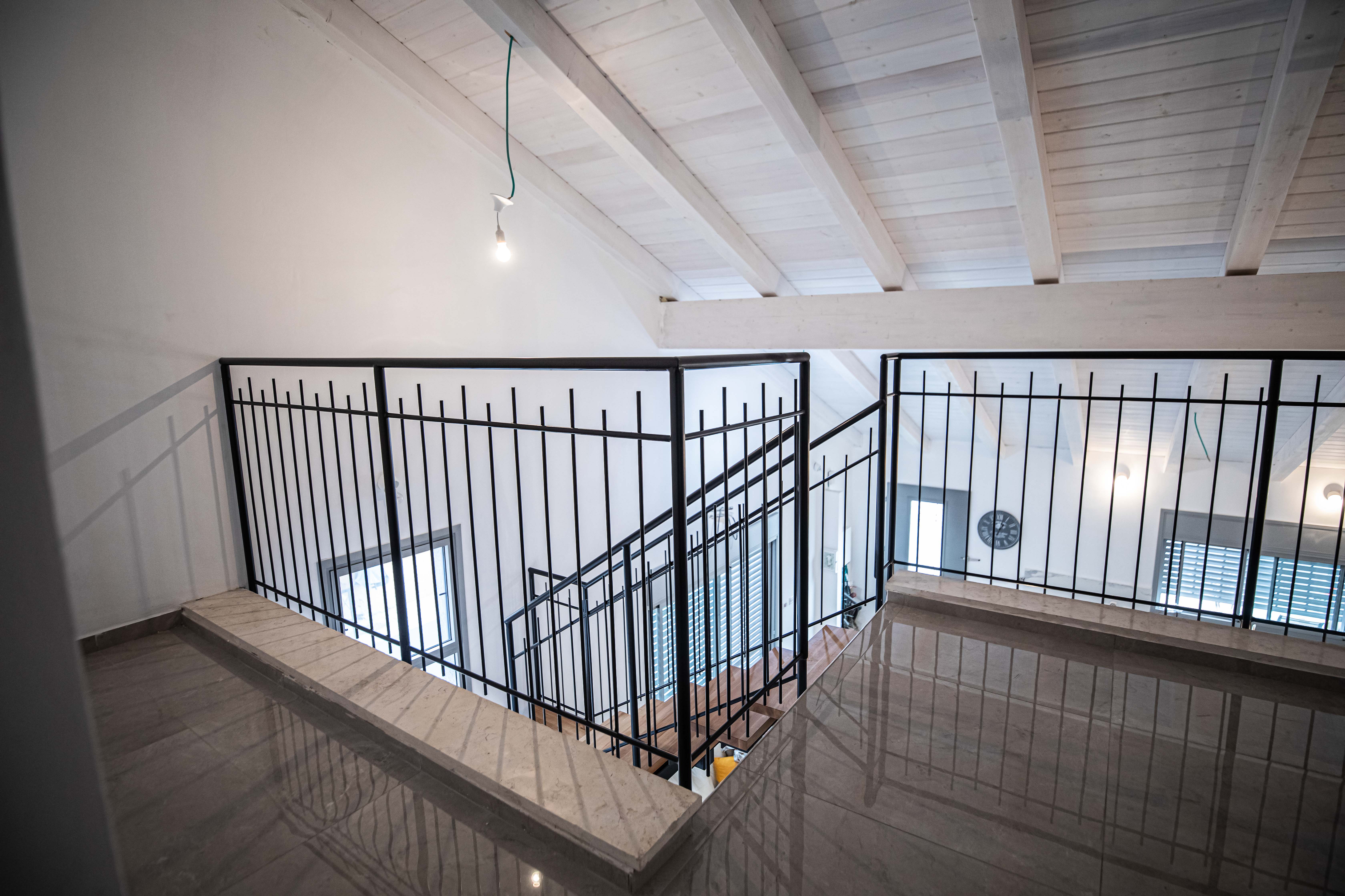 Customized metal stairs