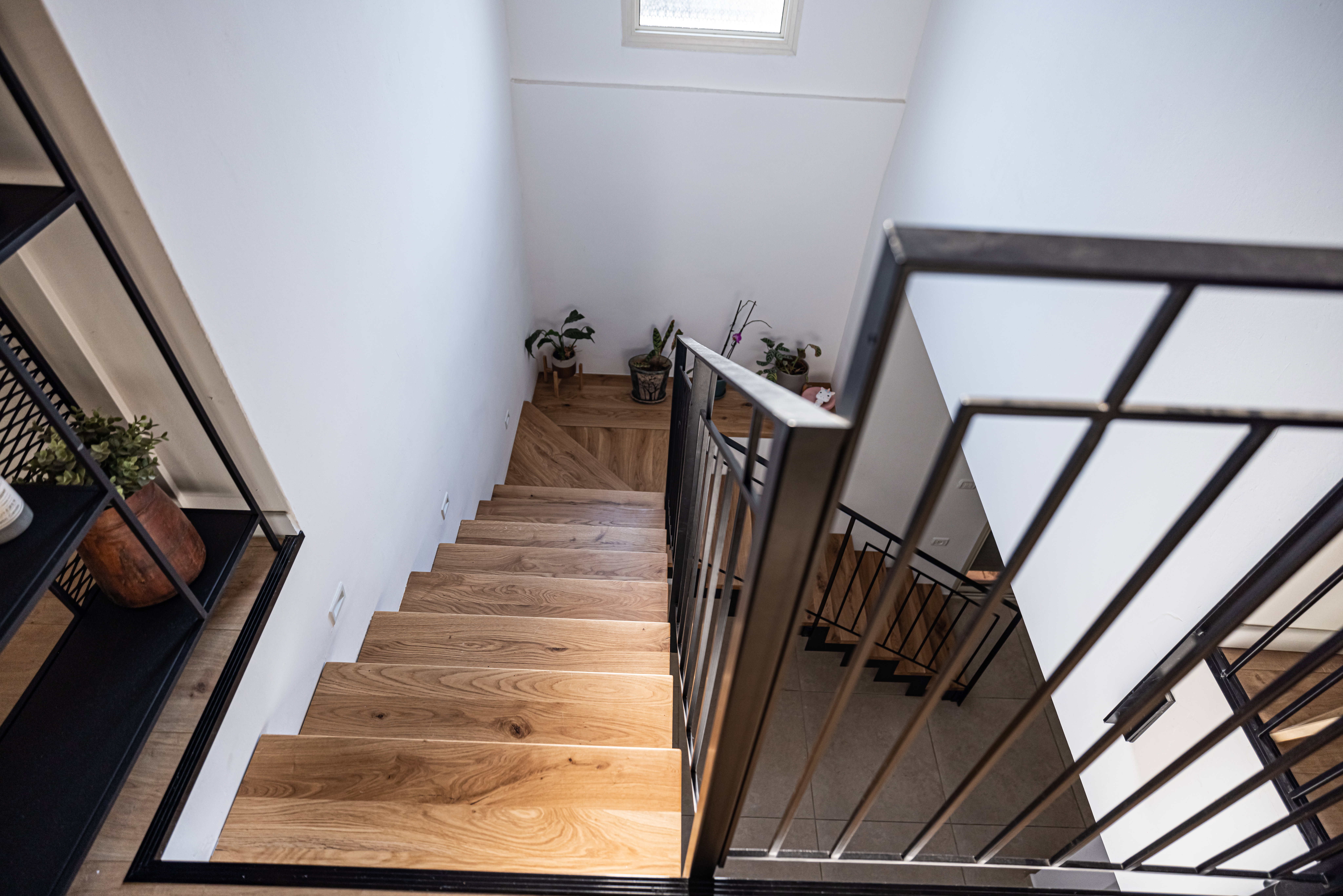 Customized metal stairs