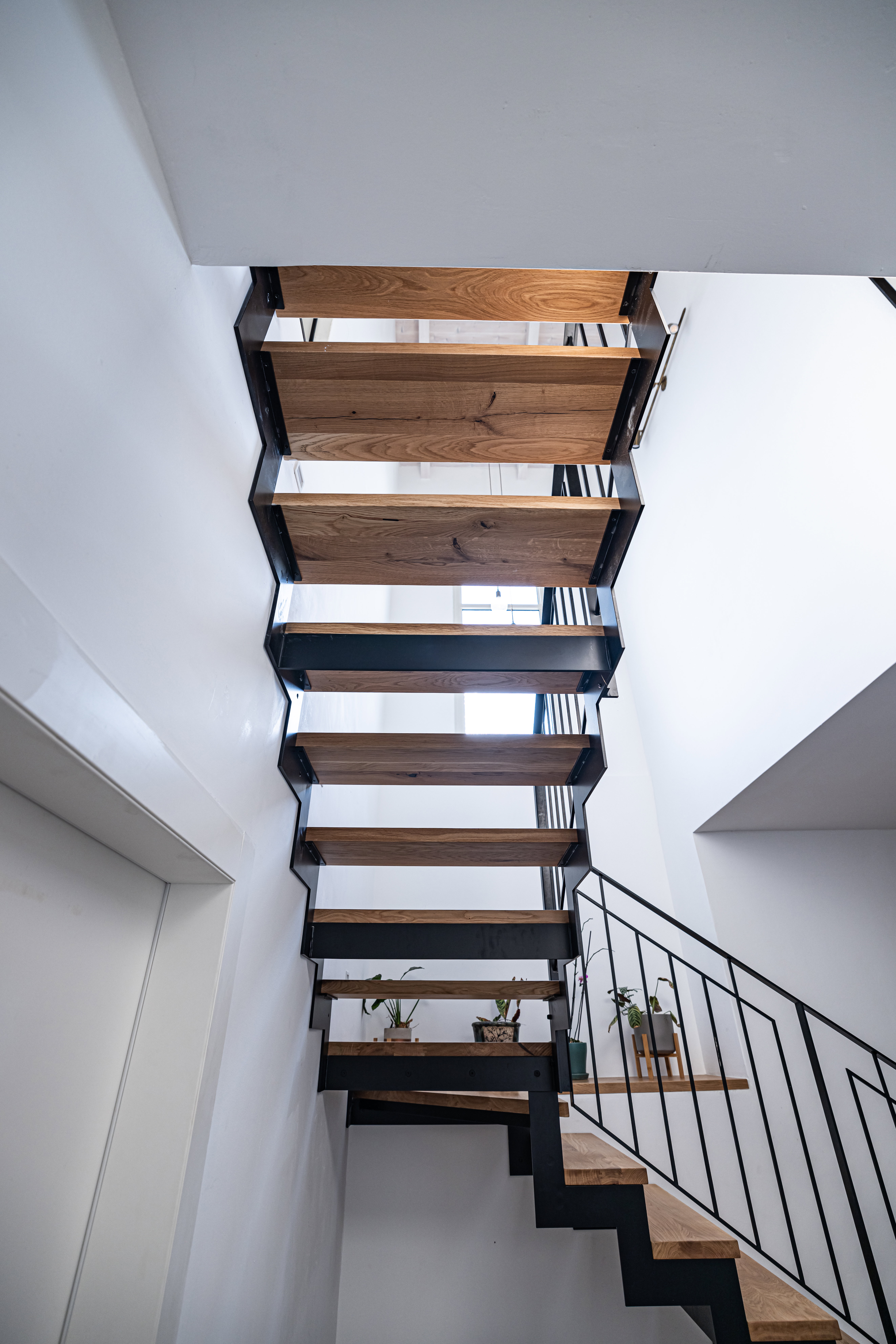 Customized metal stairs