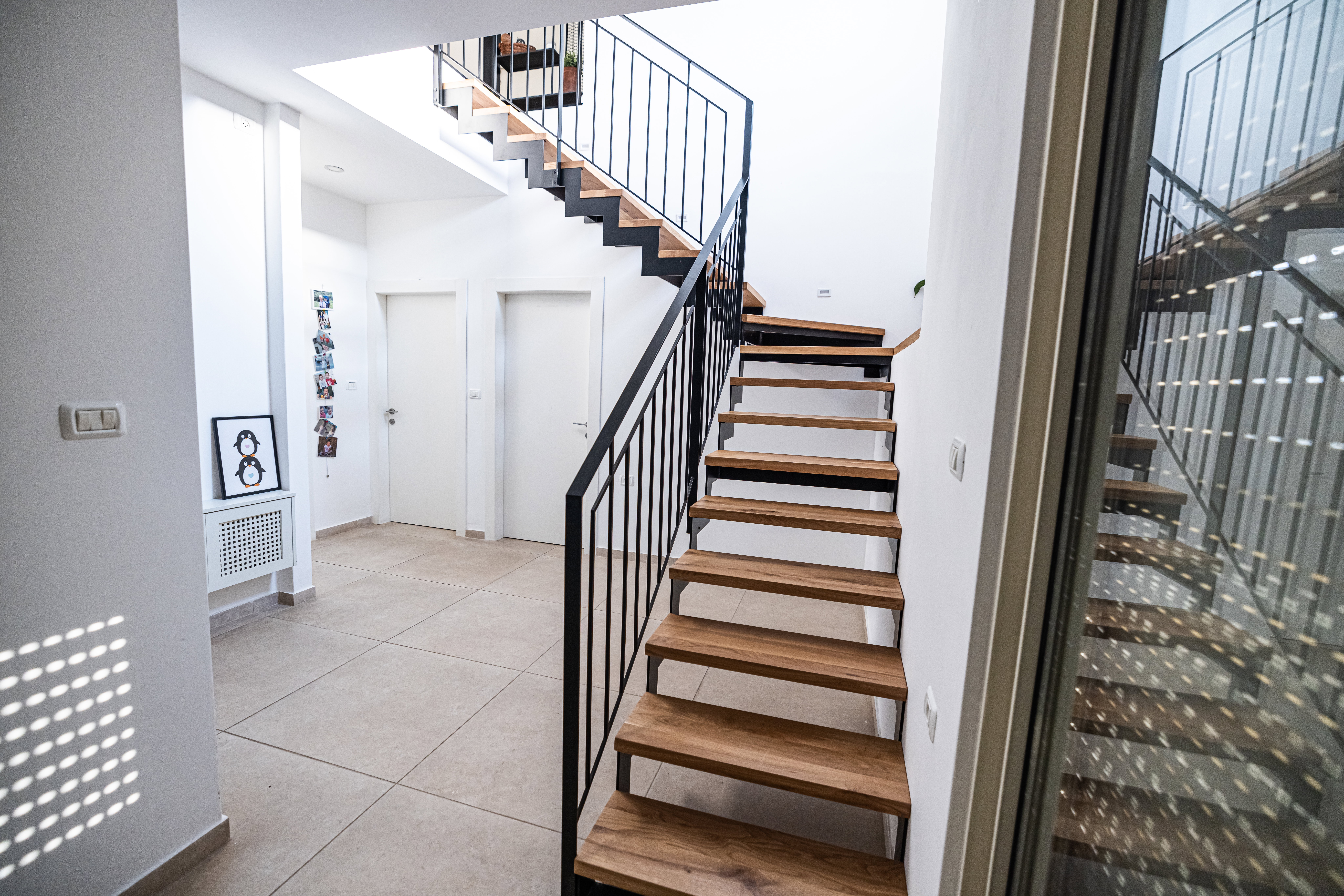 Customized metal stairs