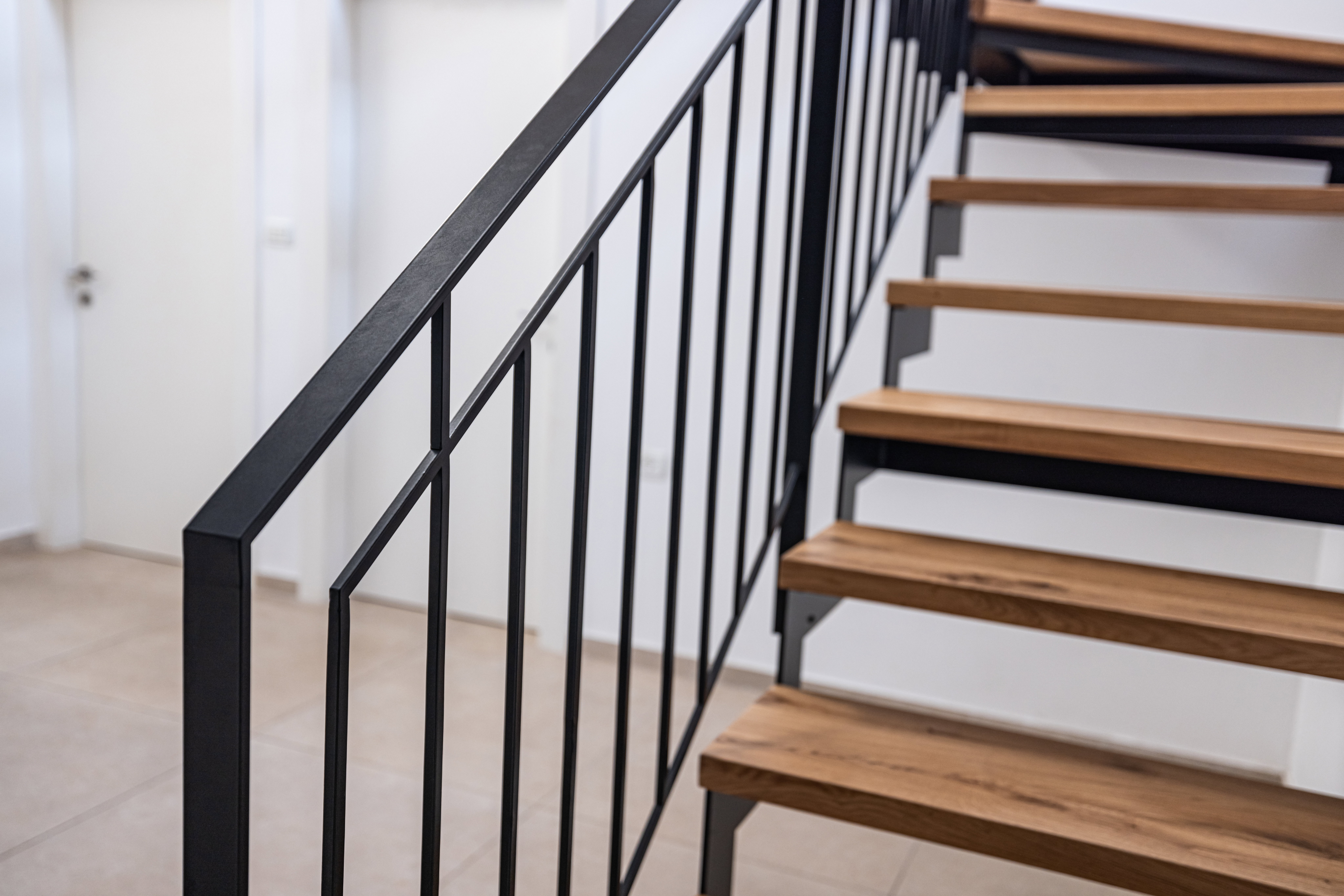 Customized metal stairs