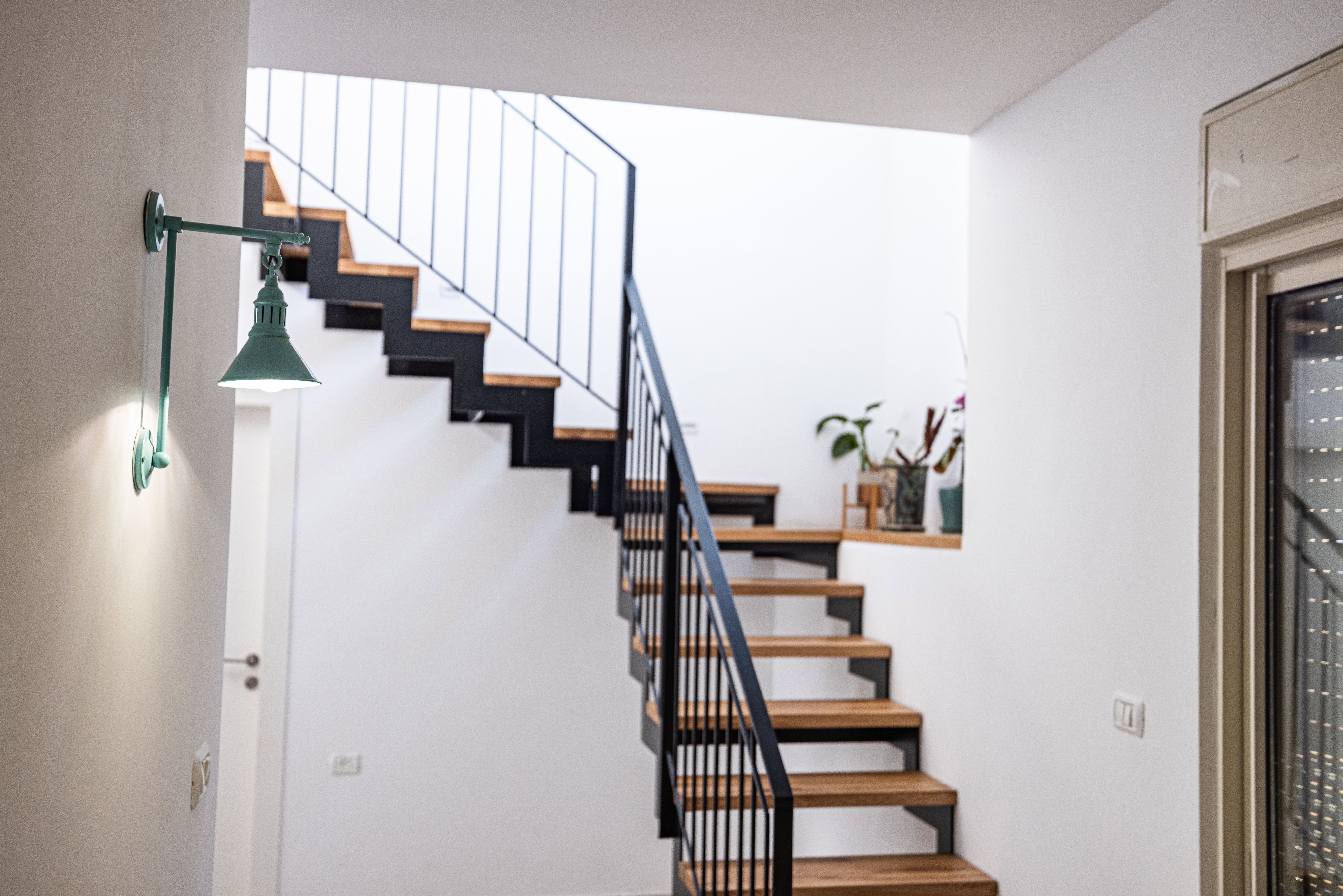 Customized metal stairs