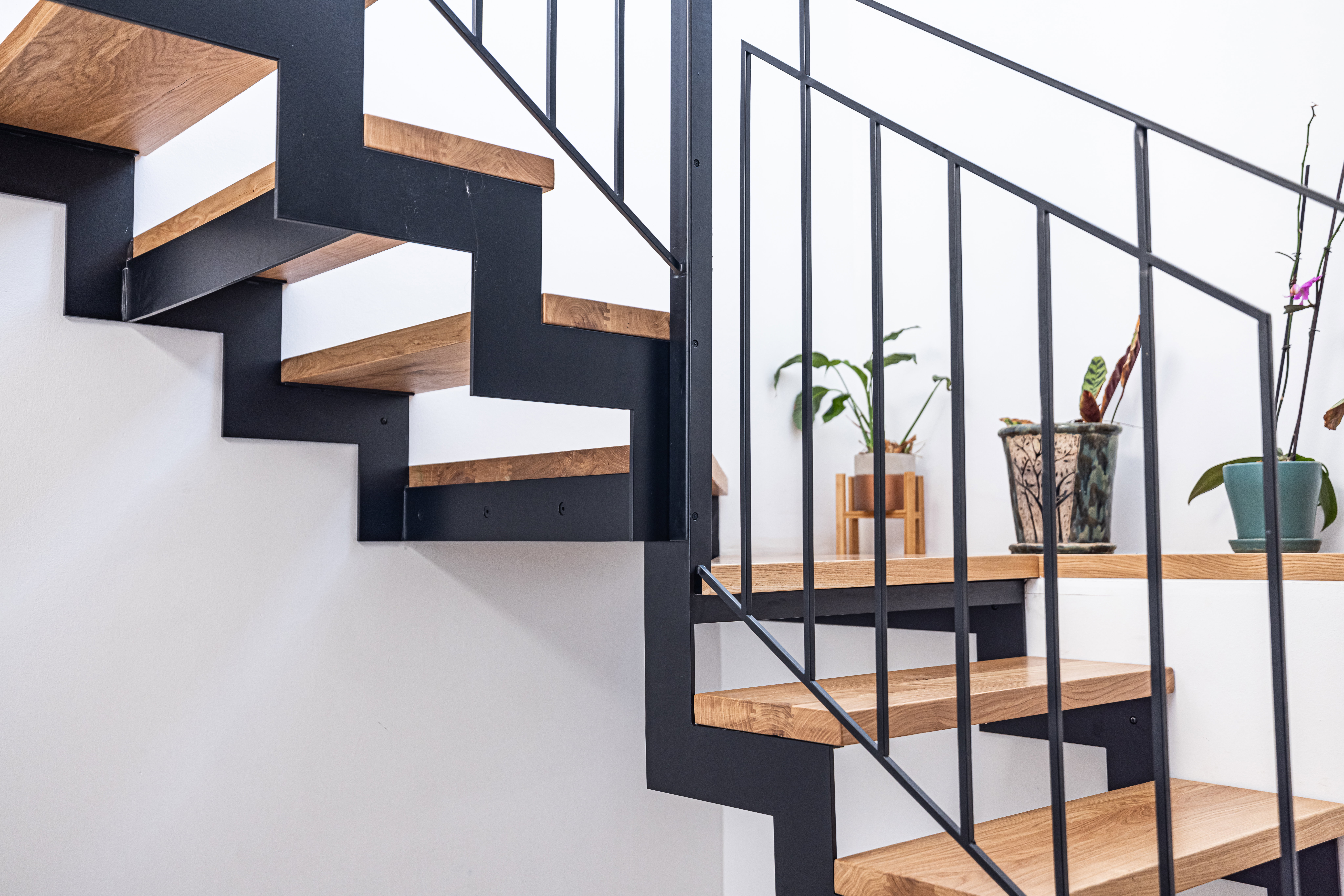 Customized metal stairs