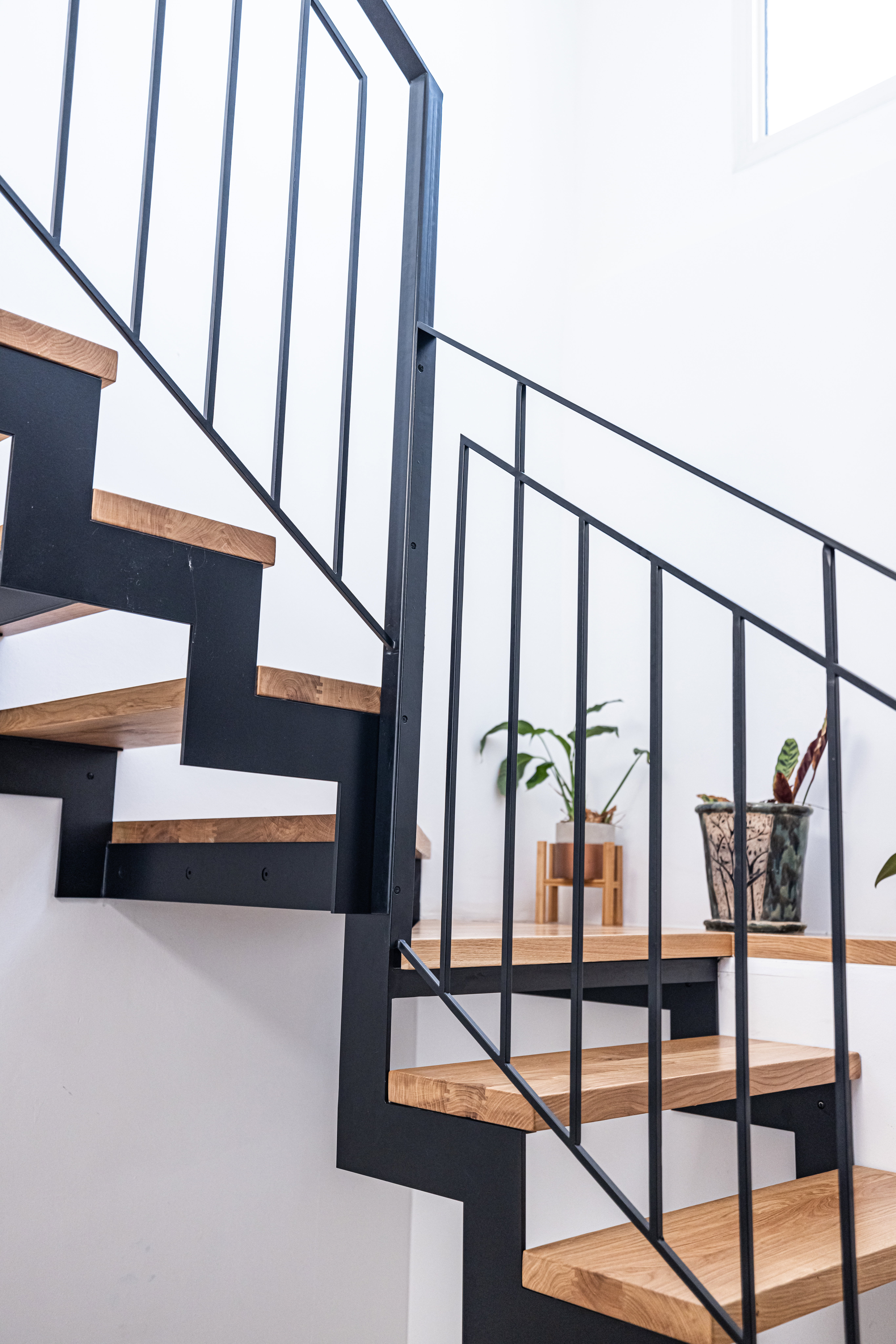 Customized metal stairs