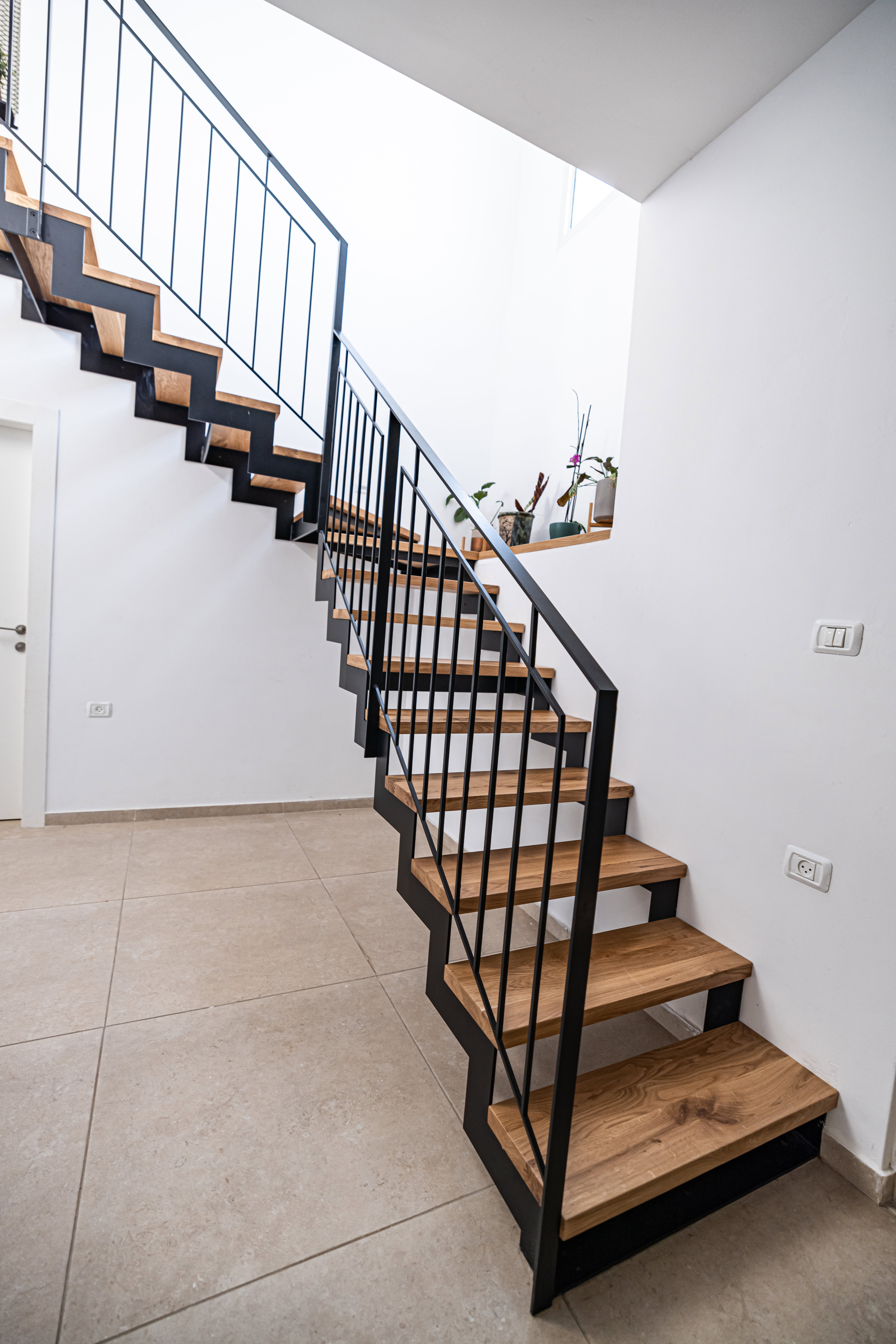 Customized metal stairs